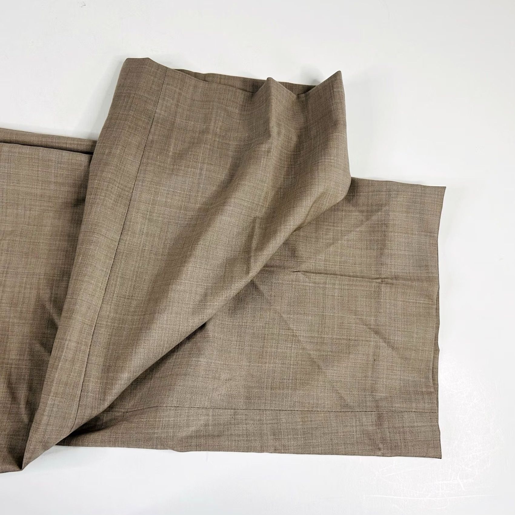 Hugo Boss Hugo Boss Dress Pants Beige Wool Flat Front Formal 40 x 31 Mens Regular Inseam 31 Boy? Size US 40 / EU 56 - 6 Thumbnail