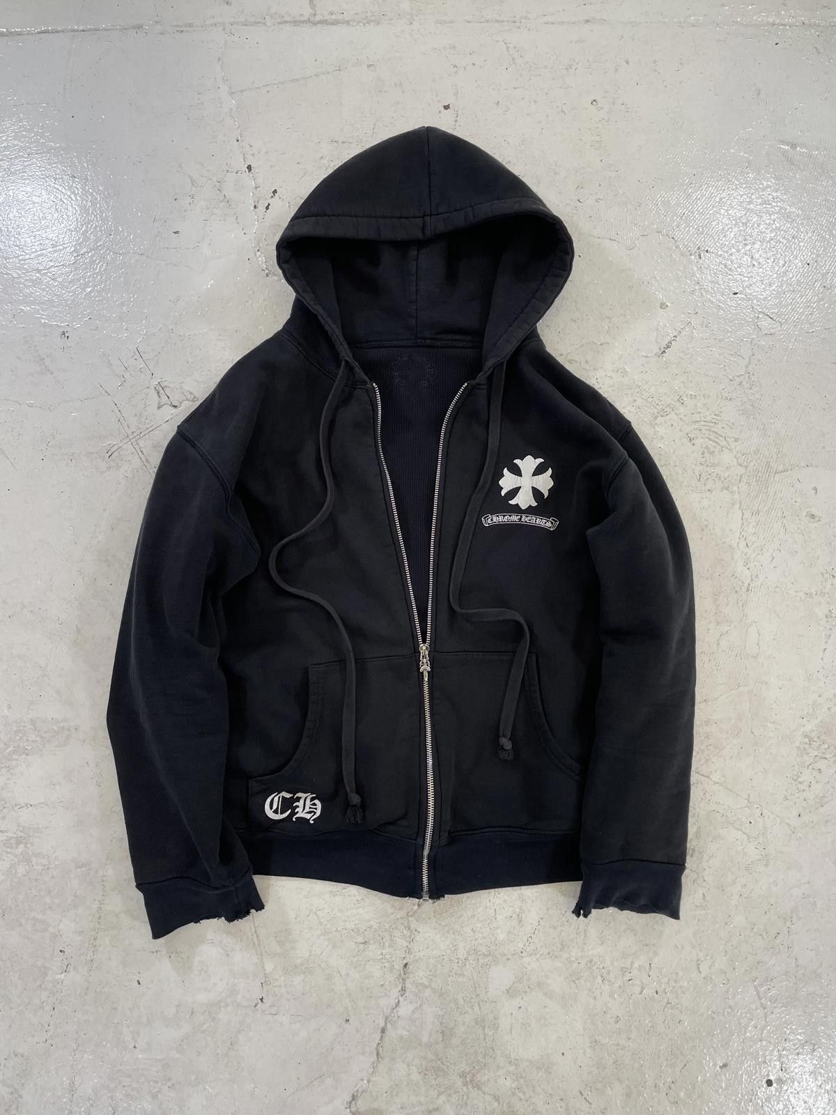 Chrome Hearts Chrome Hearts Thermal Logo Illusion zip Size US M / EU 48-50 / 2 - 1 Thumbnail