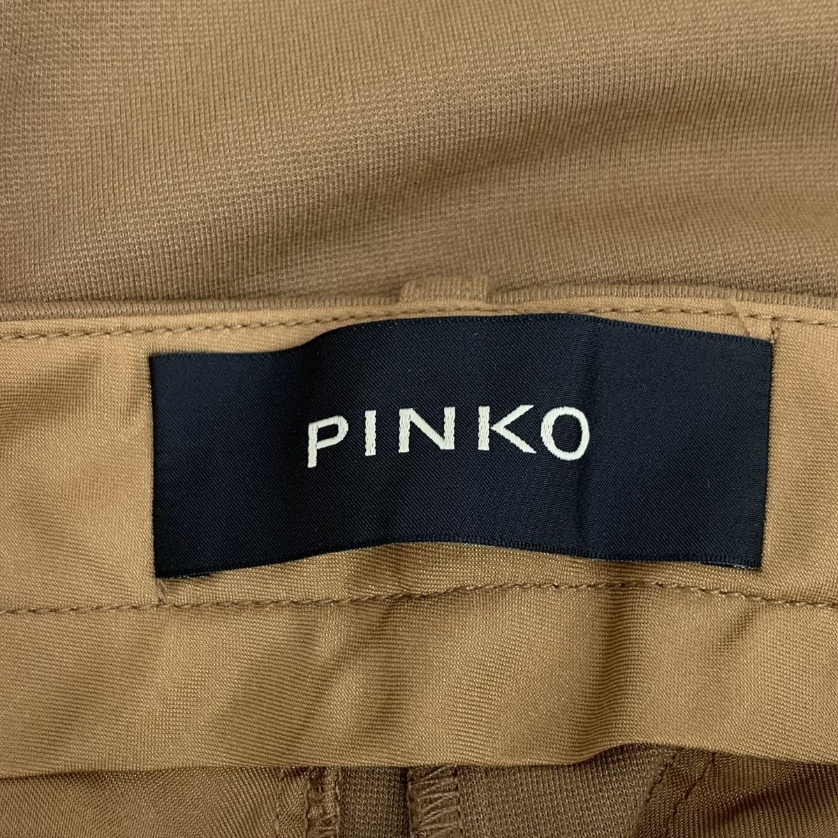 Pinko Pinko Camel Straight Leg Casual Pants K26WX Size 26" / US 2 / IT 38 - 6 Thumbnail