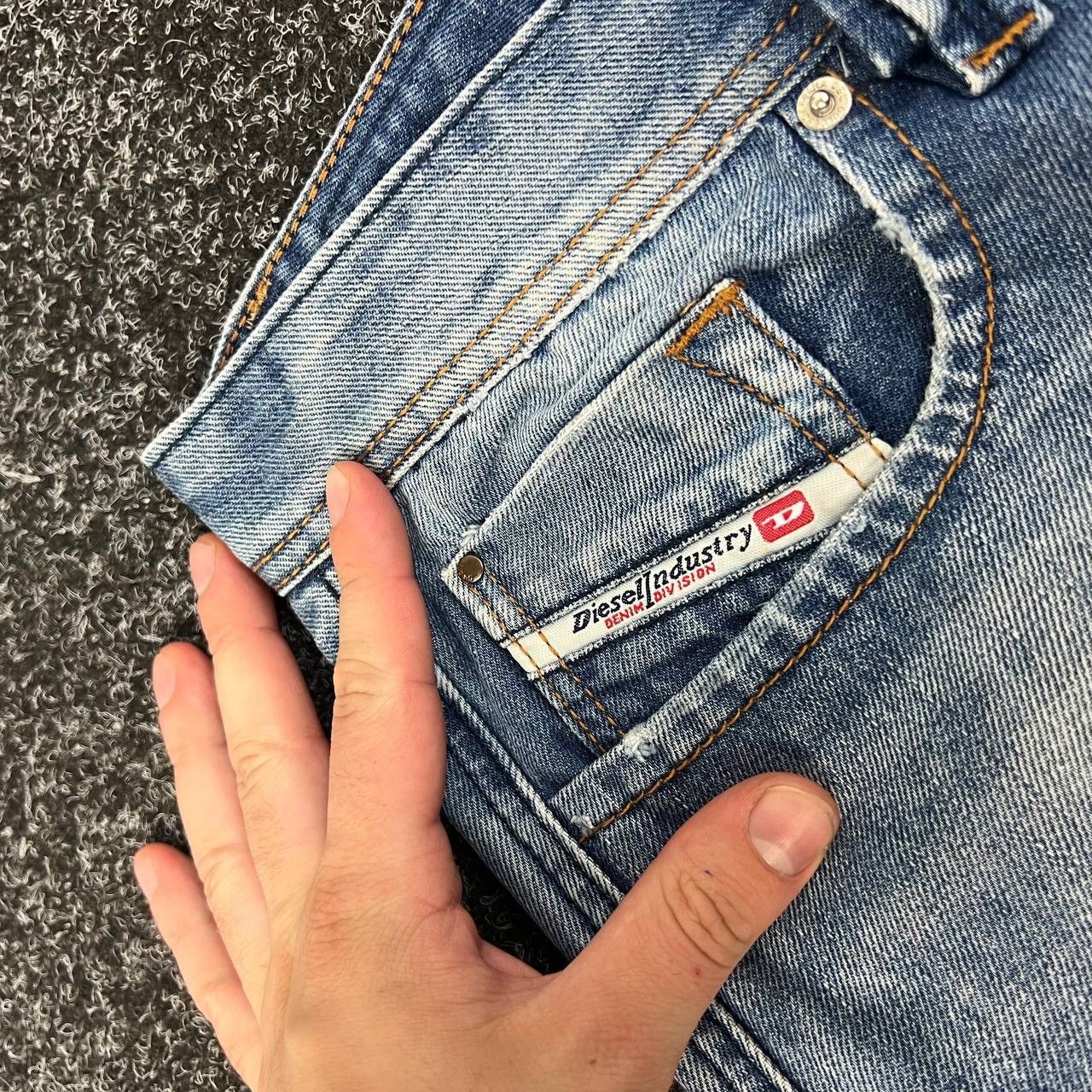 Diesel Diesel vintage distressed denim jeans pants slim luxury y2k Size US 38 / EU 54 - 7 Thumbnail