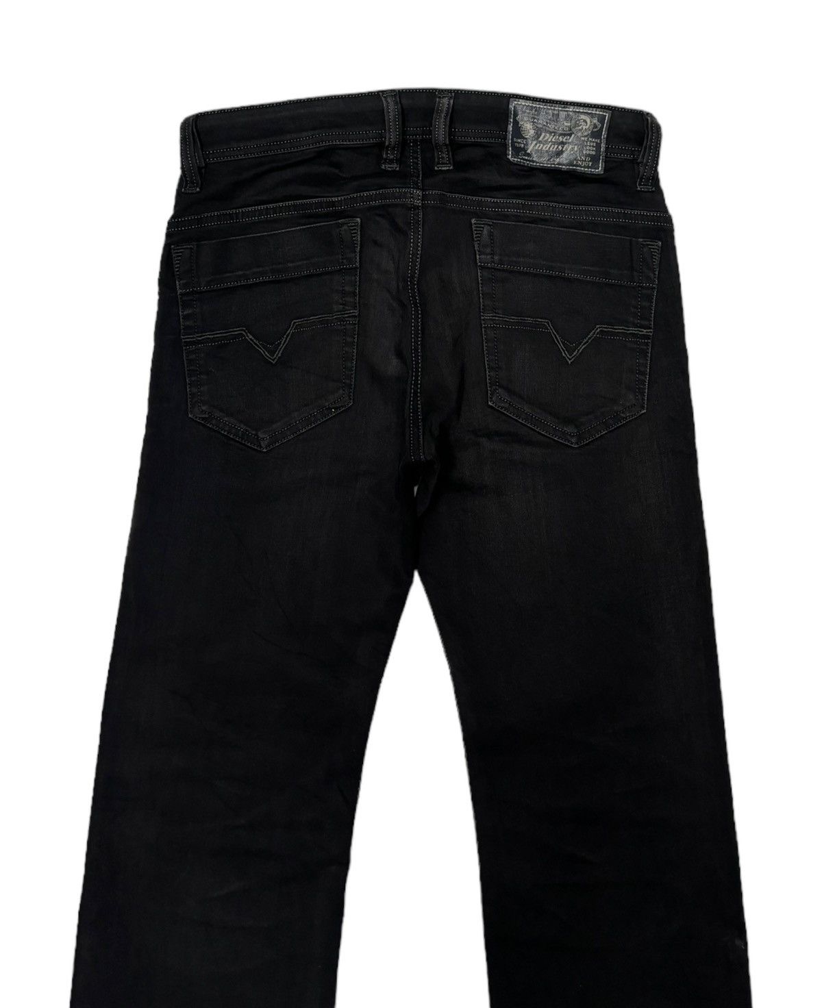 Diesel × Jean DIESEL BLACK DENIM JEANS Size 30" / US 8 / IT 44 - 6 Thumbnail