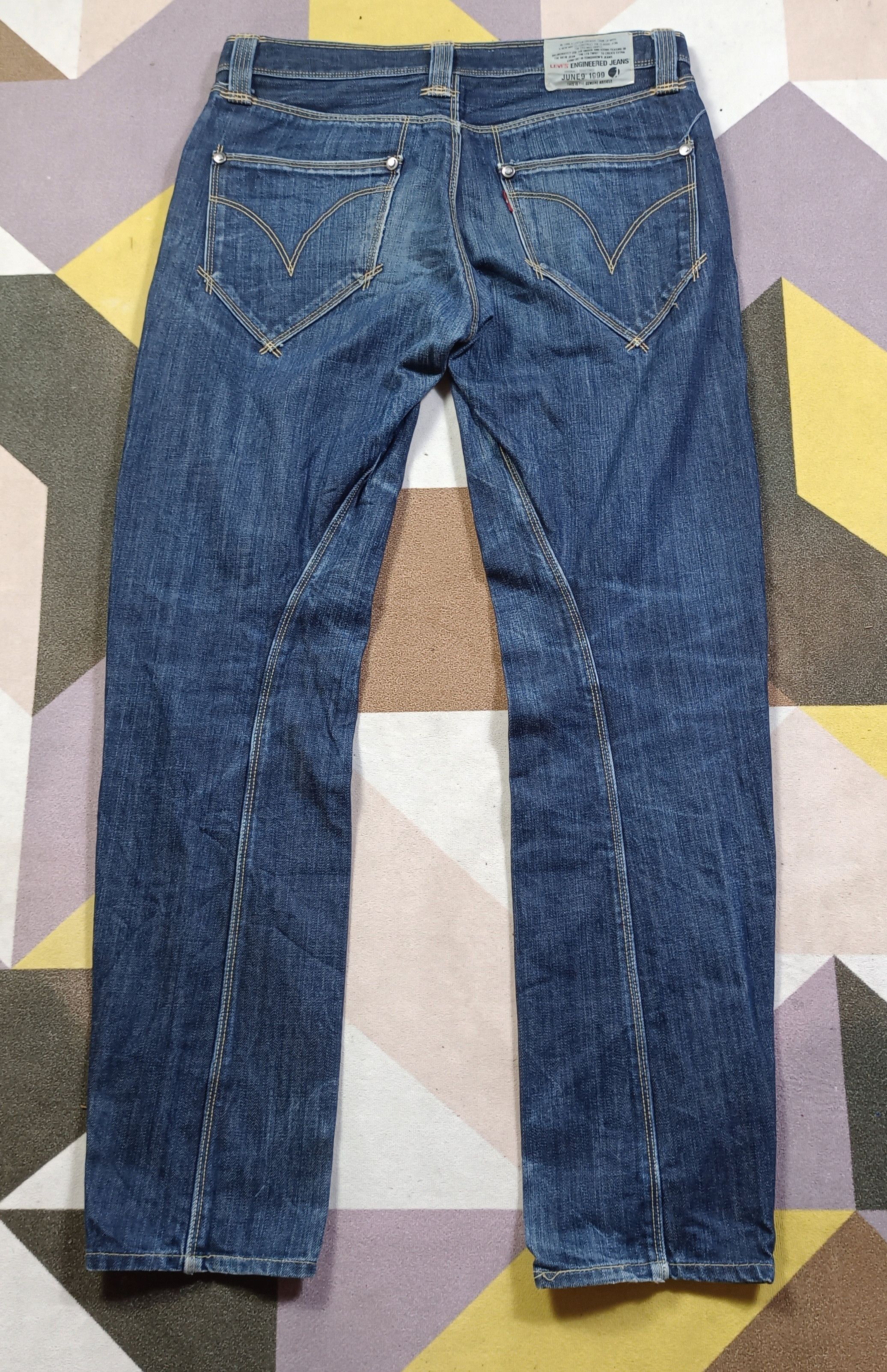 Vintage Levi's Engineered Jeans Ifsixwasnine Lgb Y2k