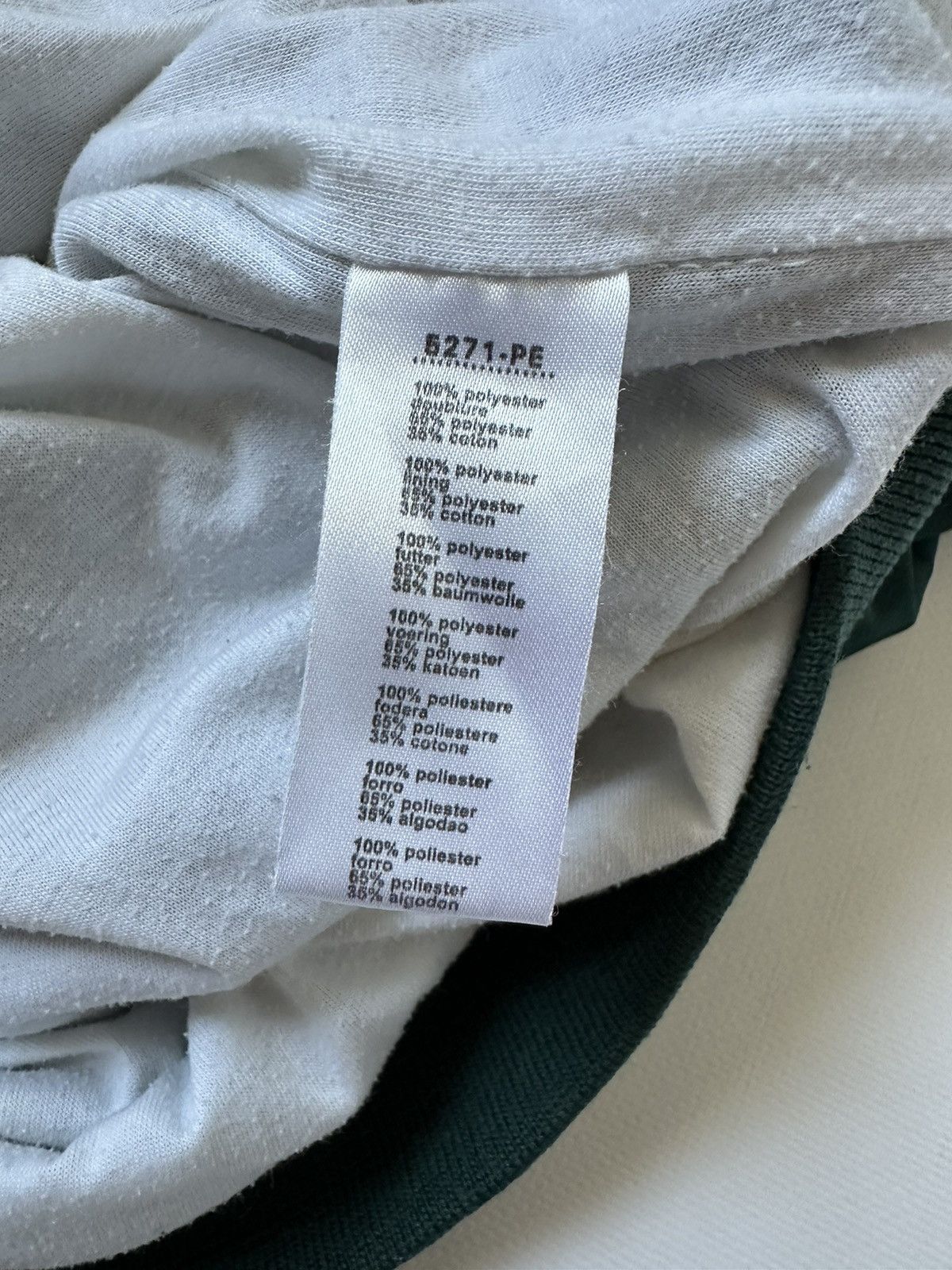 Lacoste Vintage Lacoste Full Zip Nylon Jacket Size US XL / EU 56 / 4 - 11 Thumbnail