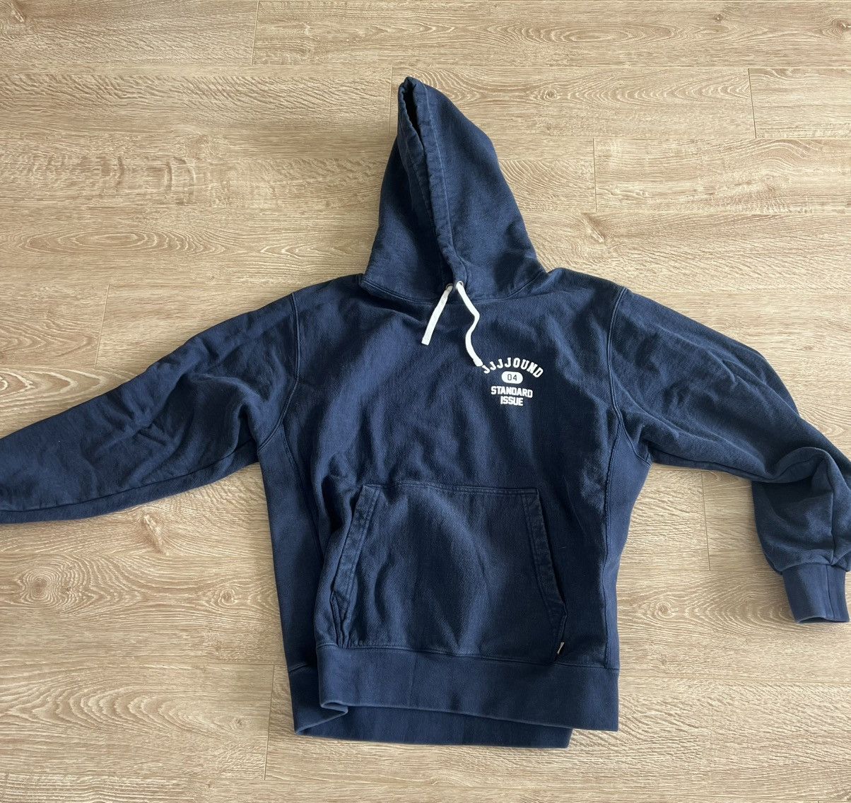 JJJJound Jjjjound Navy Hoodie Size US L / EU 52-54 / 3 - 1 Thumbnail