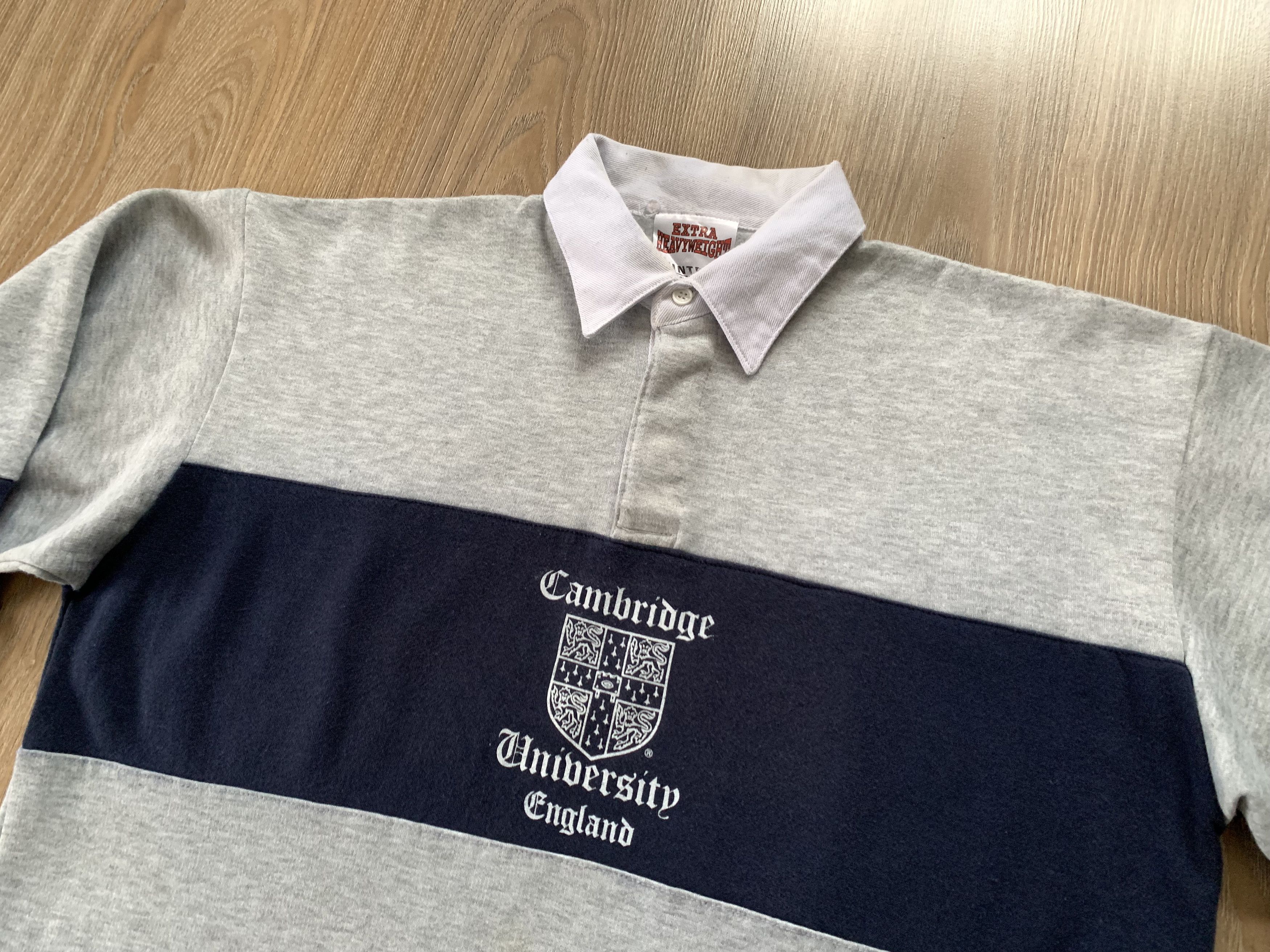 Vintage Rare Cambridge University England Long Sleeve Polo Size US XL / EU 56 / 4 - 4 Thumbnail