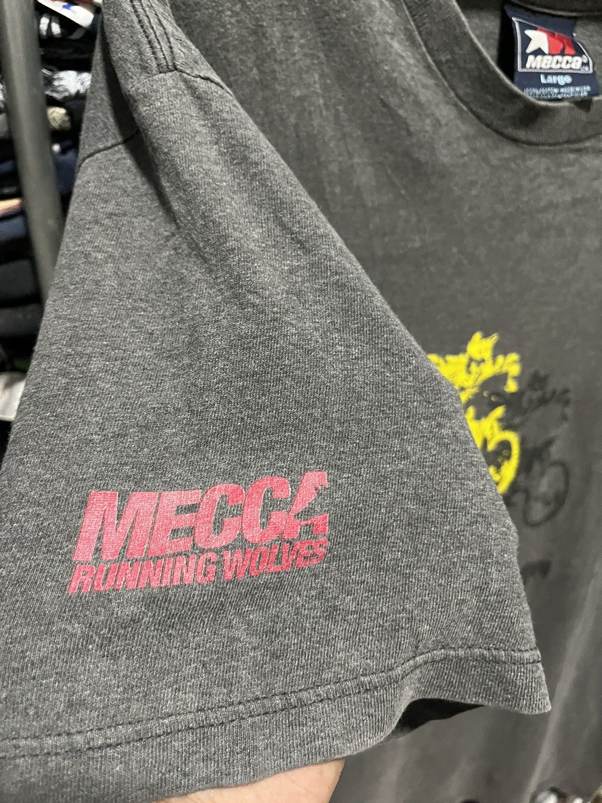 Mecca Mecca Running Wolves Moto Mash-Out Tee Size US L / EU 52-54 / 3 - 4 Thumbnail