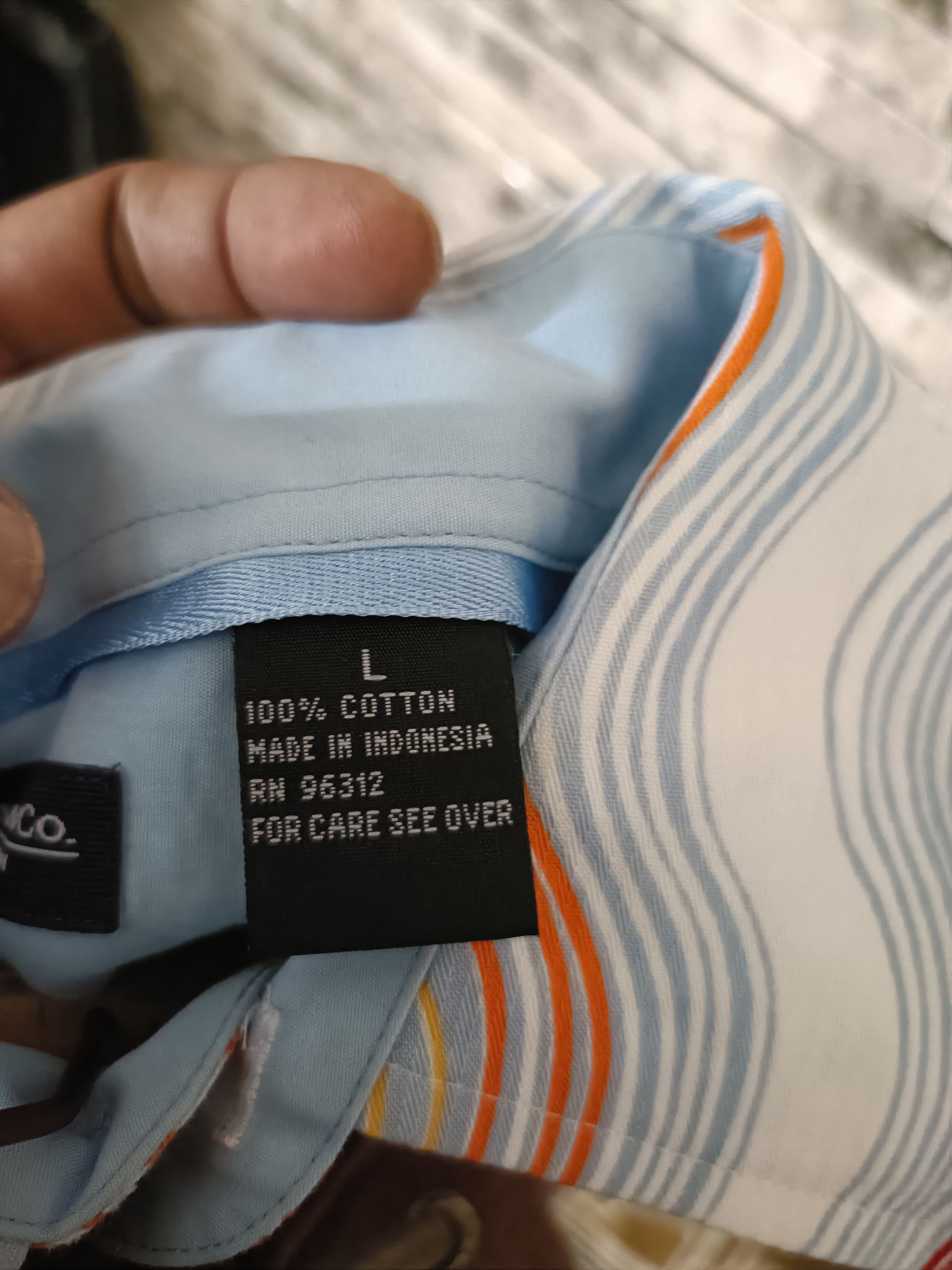 Enyce Enyce multi color wavy Y2K button shirt Size US L / EU 52-54 / 3 - 7 Thumbnail