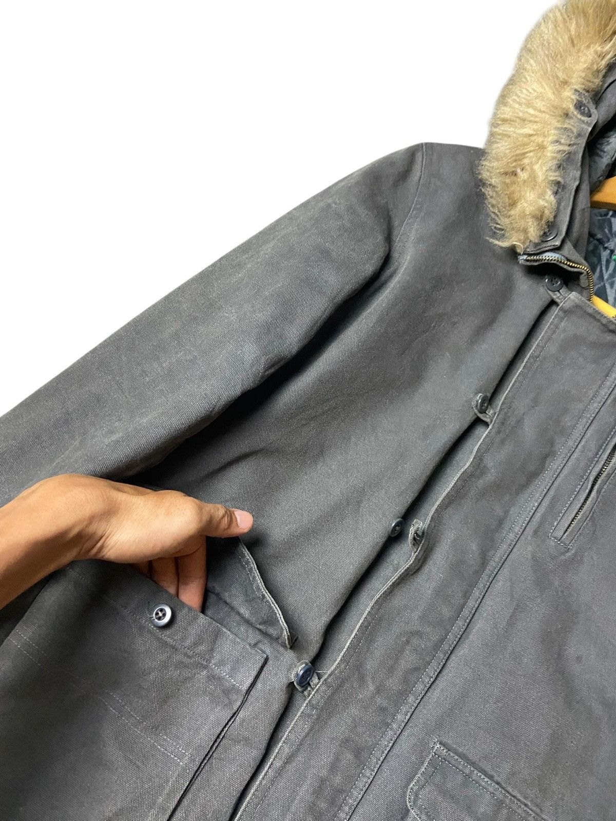 Japanese Brand × Vintage REAC Brand Mink Fur Hooded Jacket (127) Size US XXS / EU 40 - 2 Thumbnail
