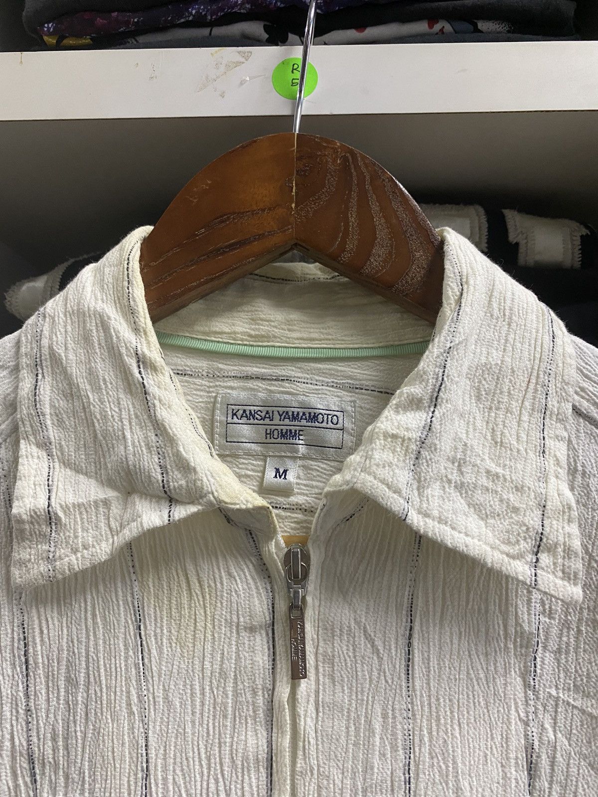 Designer × Kansai Yamamoto × Vintage Vintage Kansai Yamamoto Zipper Shirt Size US M / EU 48-50 / 2 - 6 Thumbnail
