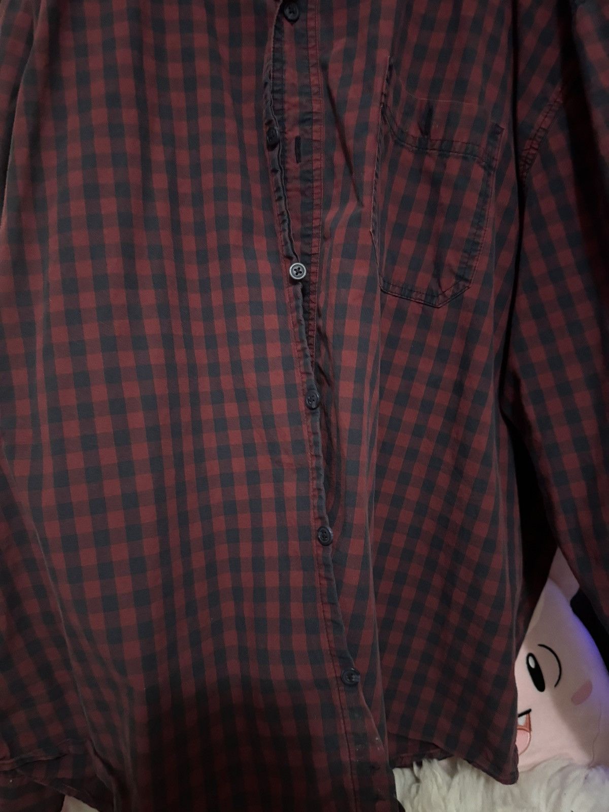 SCHMIDT CE Schmidt Workwear 3XL Button flannel long sleeve vintage Size US XXL / EU 58 / 5 - 19 Thumbnail