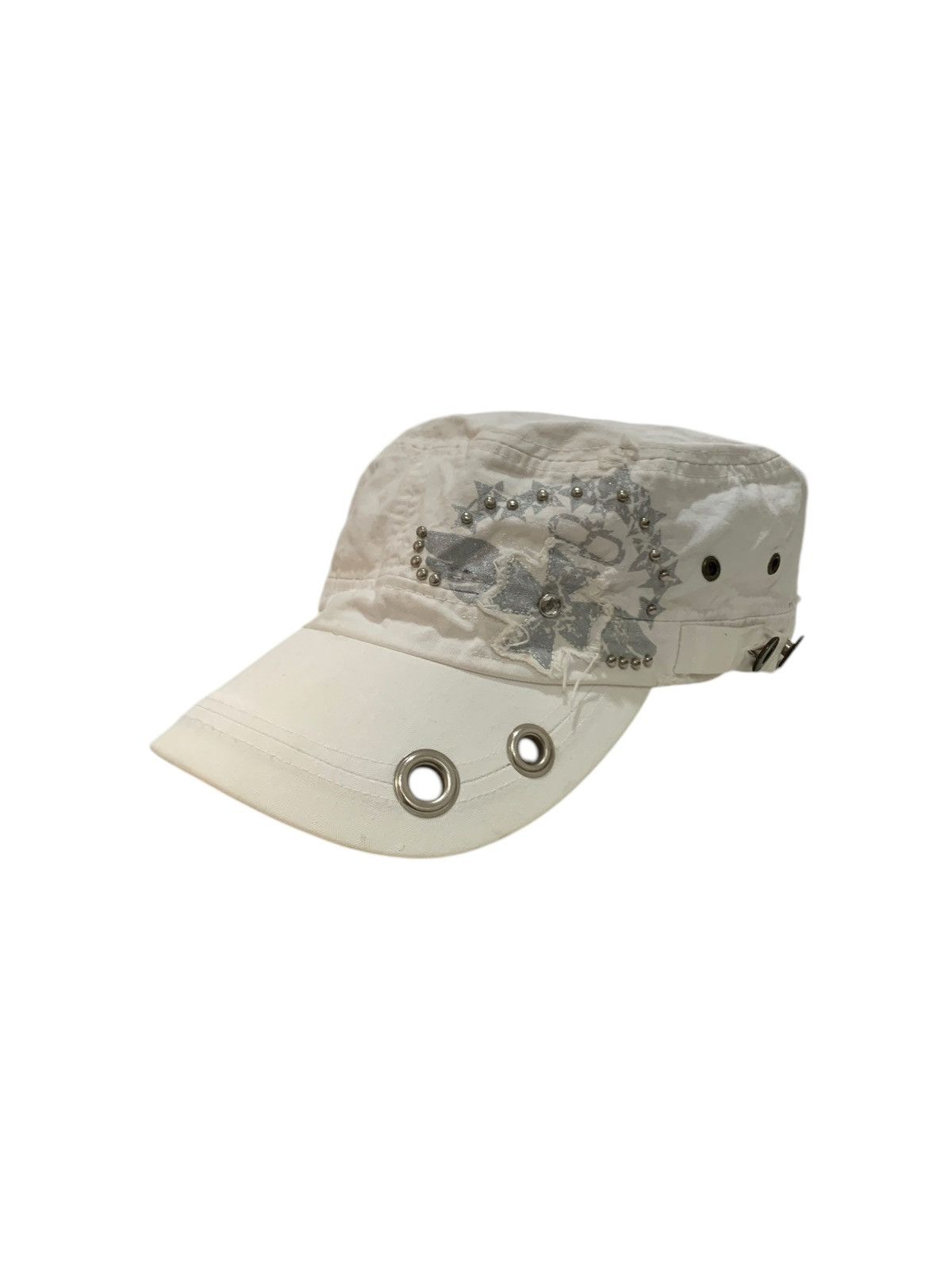 Japanese Brand 2000s Archival Cross Cadet Hat Faded MudWash y2k Lgb Size ONE SIZE - 1 Thumbnail