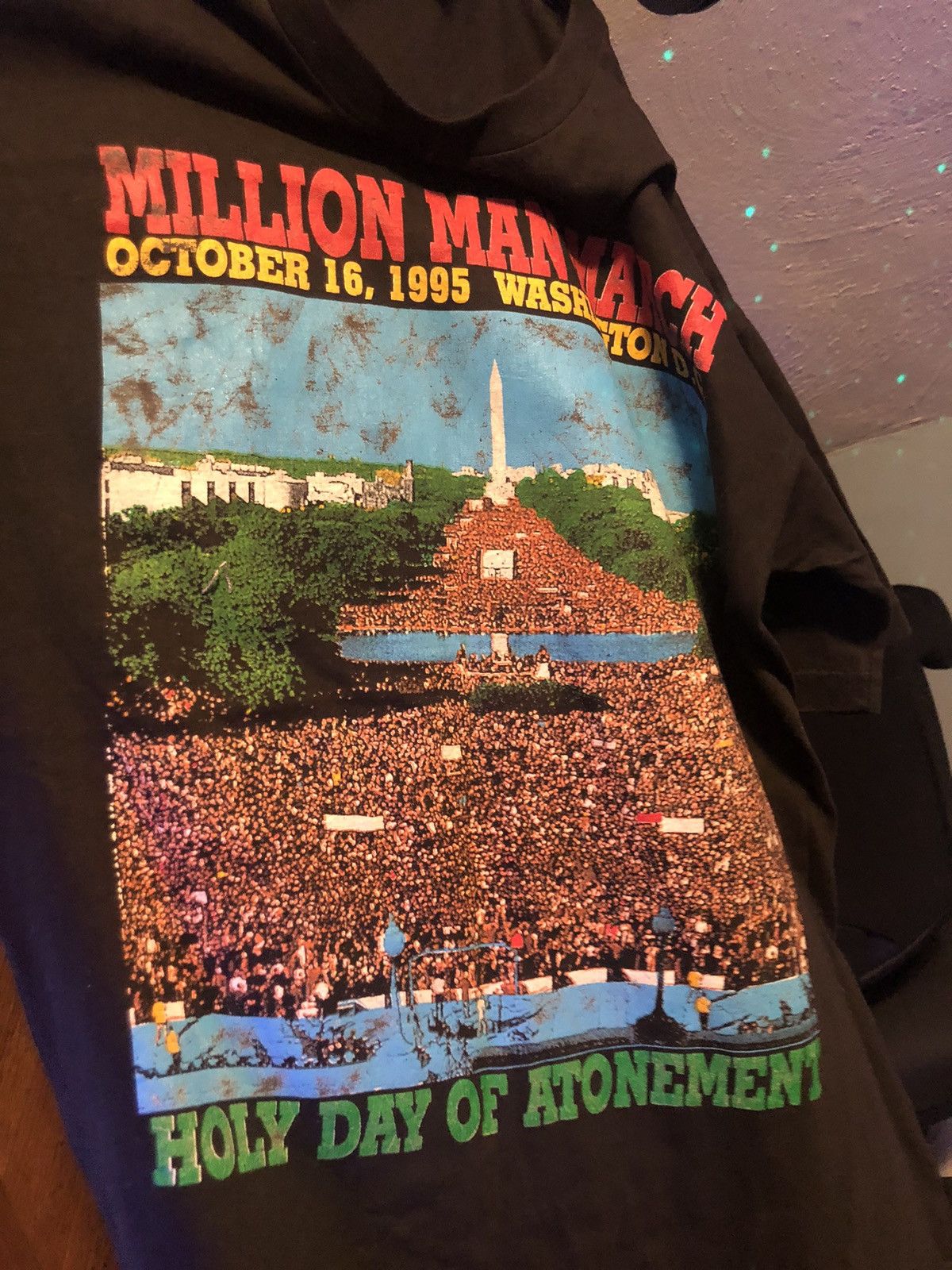 Rap Tees × Vintage Million Man March Size US M / EU 48-50 / 2 - 9 Thumbnail