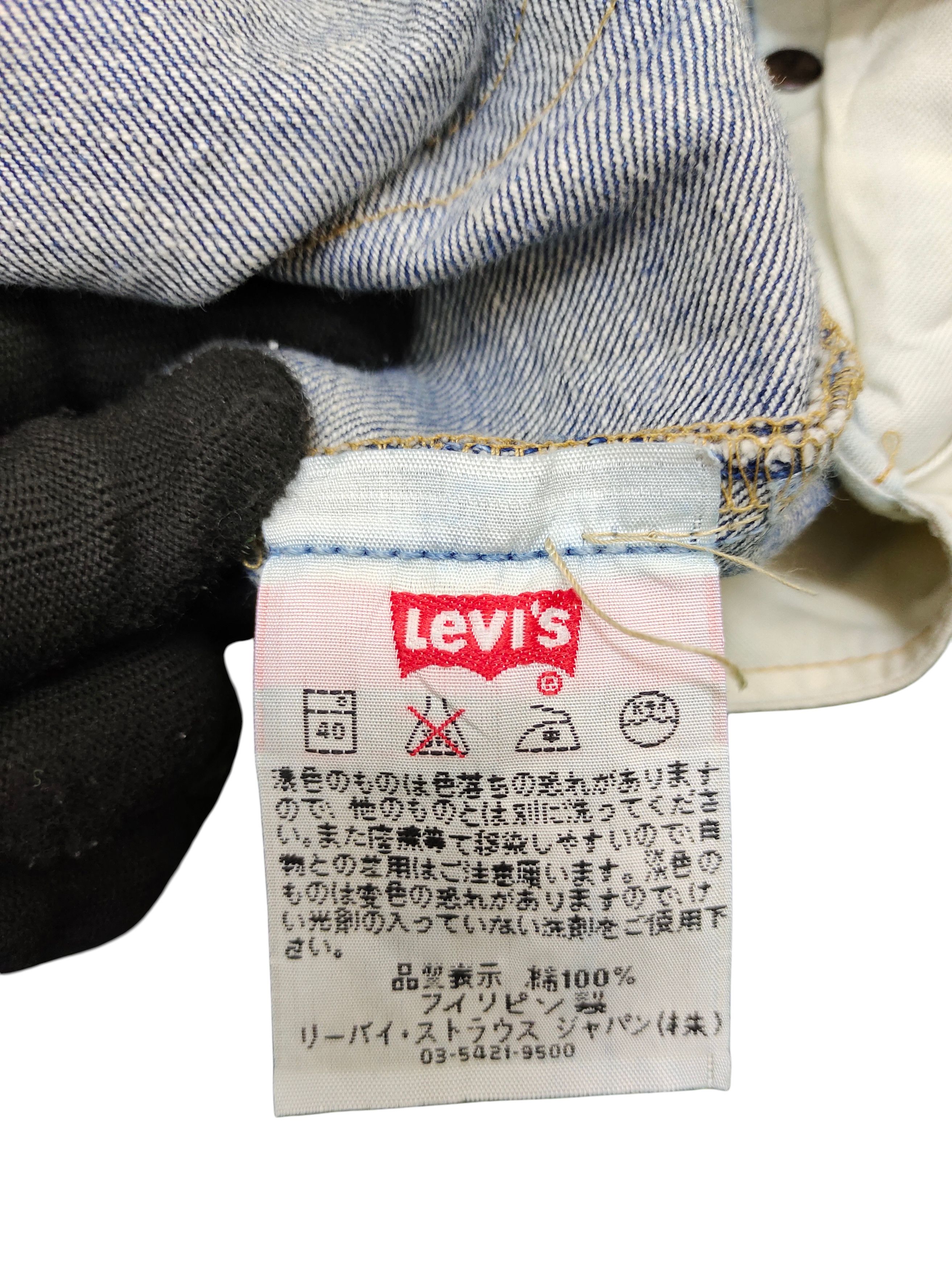 Levi's Vintage Levis 501 Clawmark Distress Faded Dirt Jeans Size US 30 / EU 46 - 12 Thumbnail