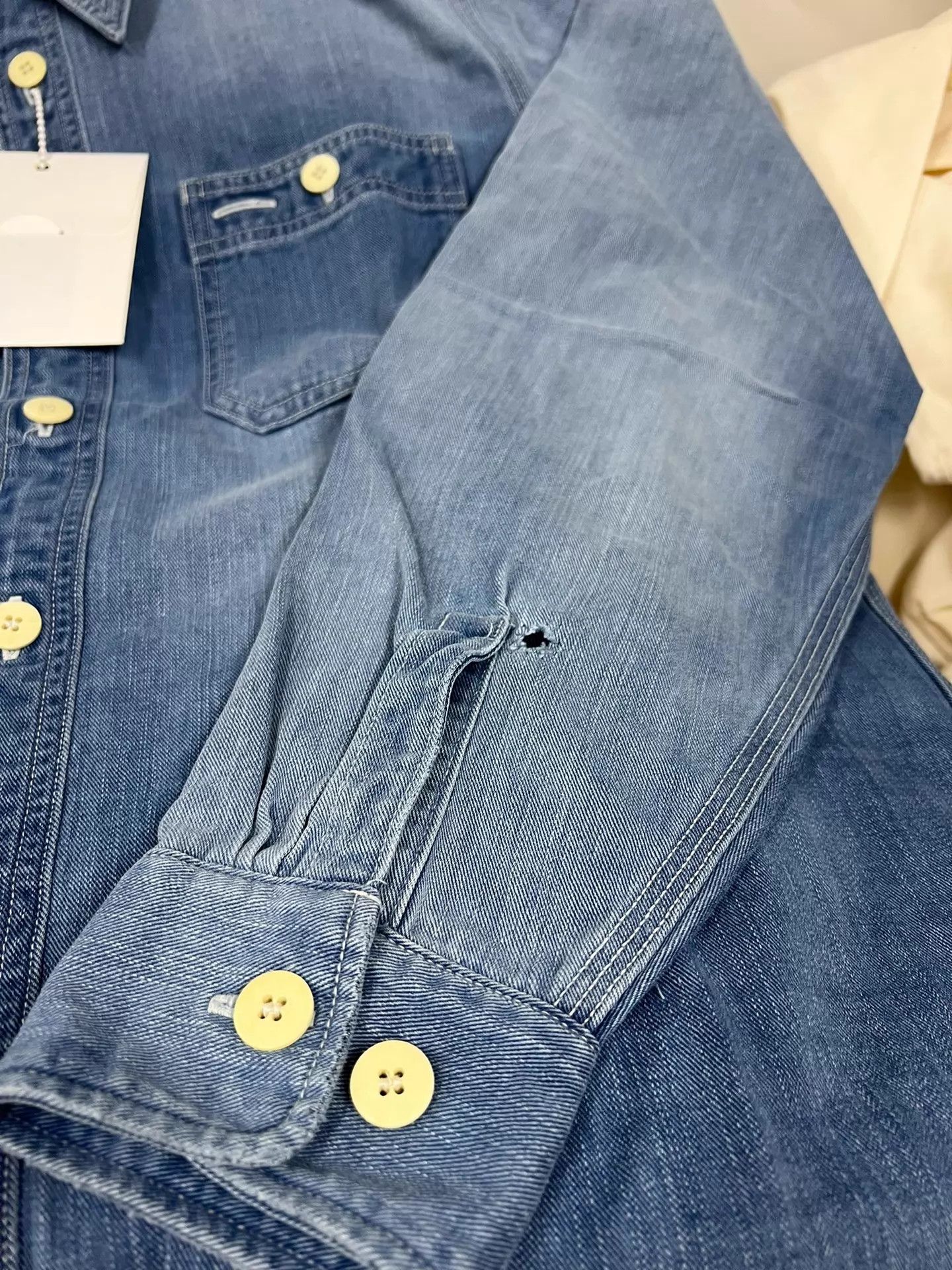 Visvim VISVIM 26SS LARRIKAN CRASH SHIRT INDIGO Size 1 Size US S / EU 44-46 / 1 - 3 Thumbnail