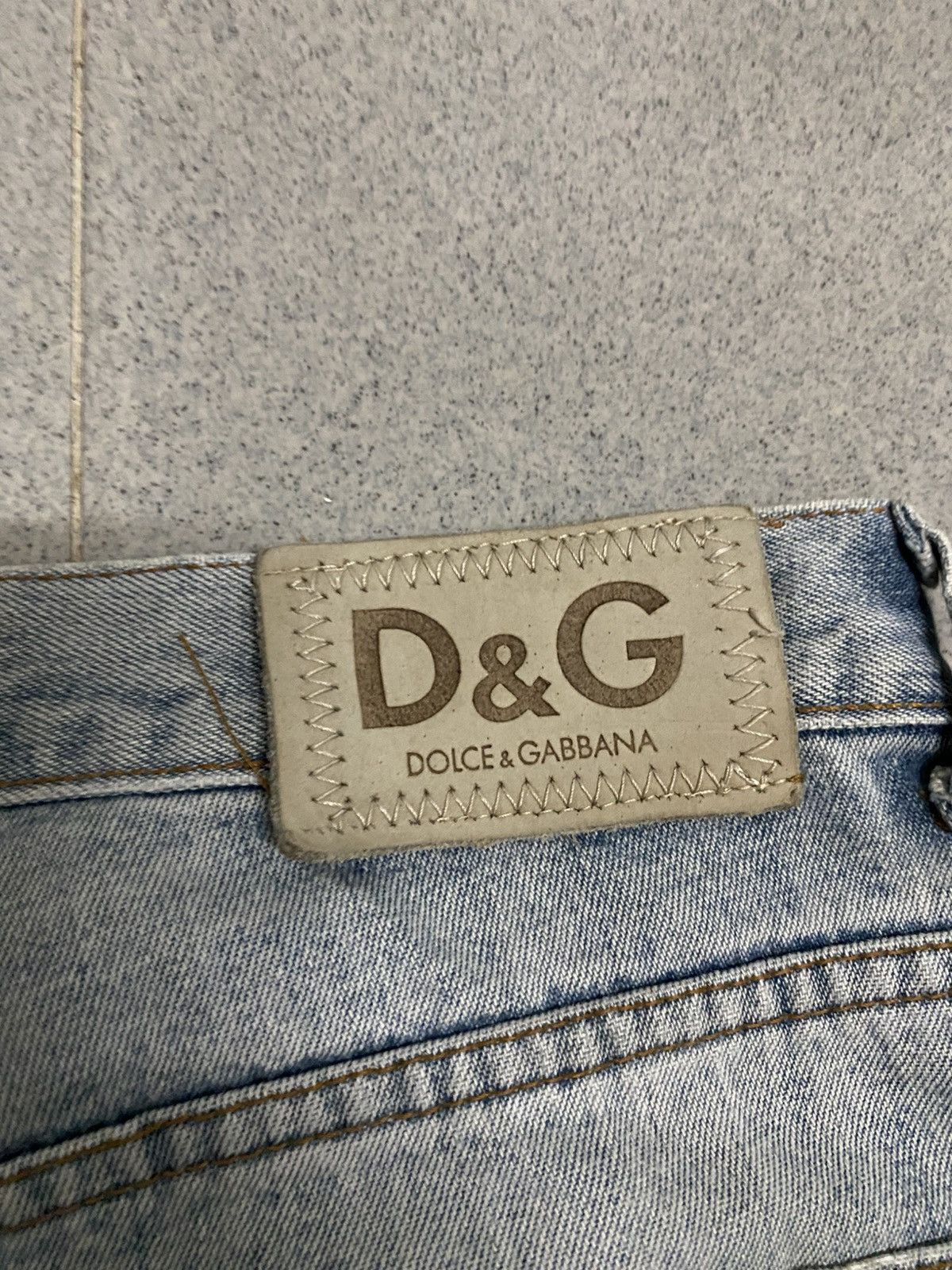 Dolce & Gabbana × Vintage Vintage Dolce&Gabbana Distress Denim Jeans Size US 29 - 4 Thumbnail