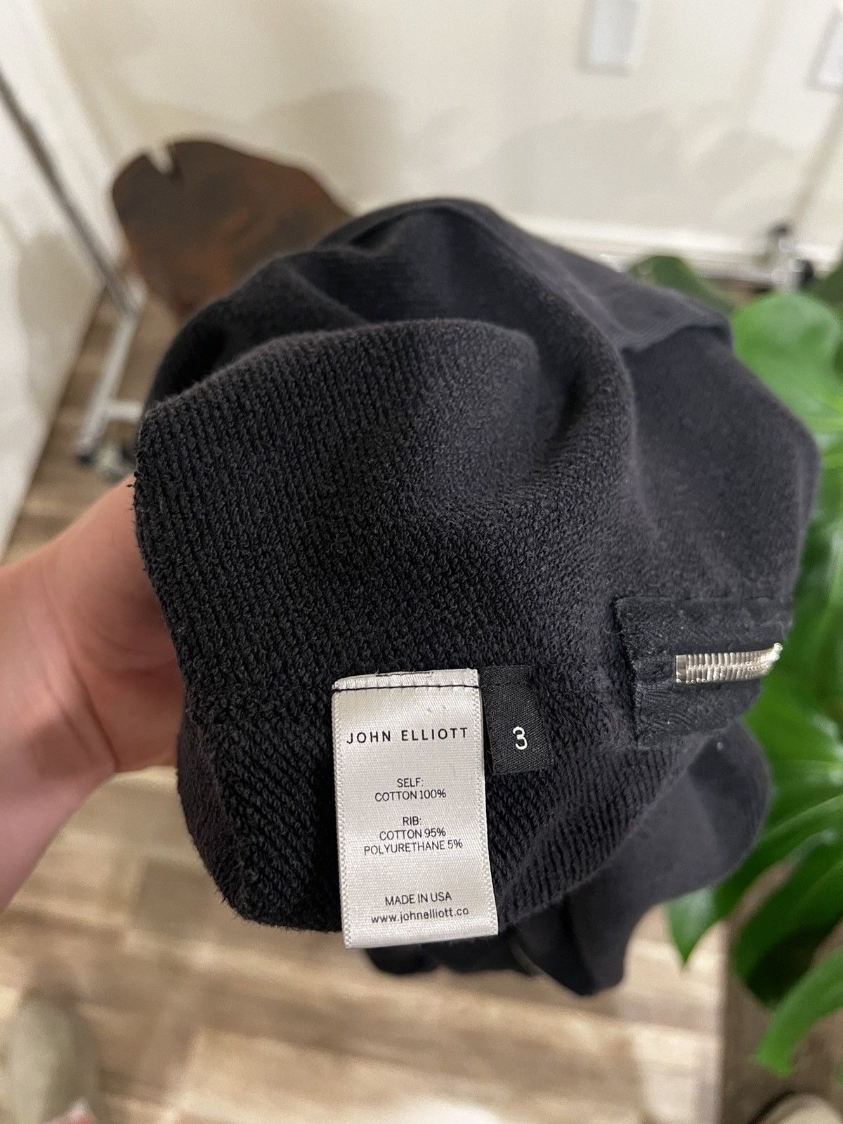 John Elliott JOHN ELLIOTT Black Villain Hoodie Size US L / EU 52-54 / 3 - 6 Thumbnail
