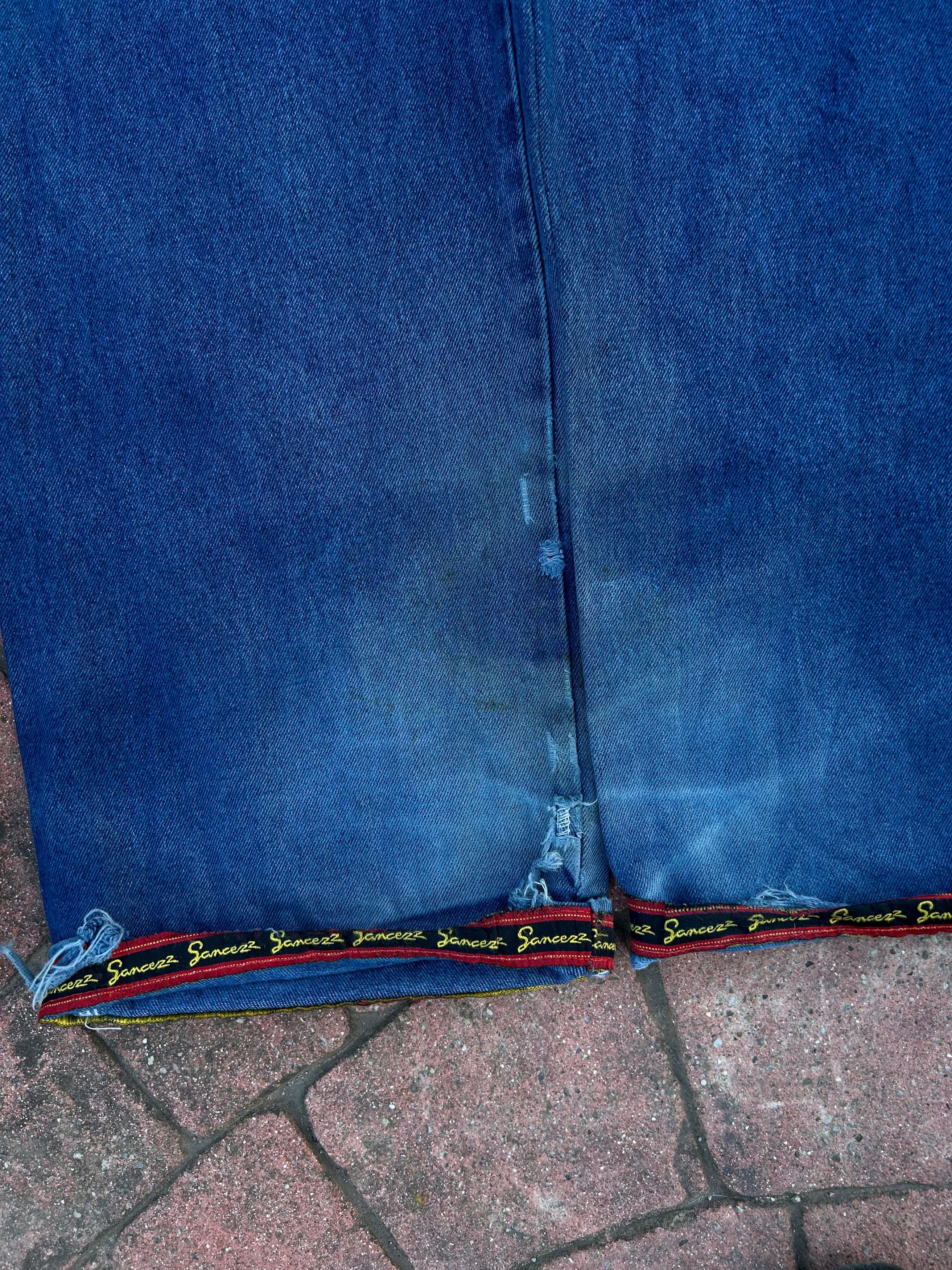 Vintage Sancezz Hip-Hop Jeans Size US 32 / EU 48 - 6 Thumbnail