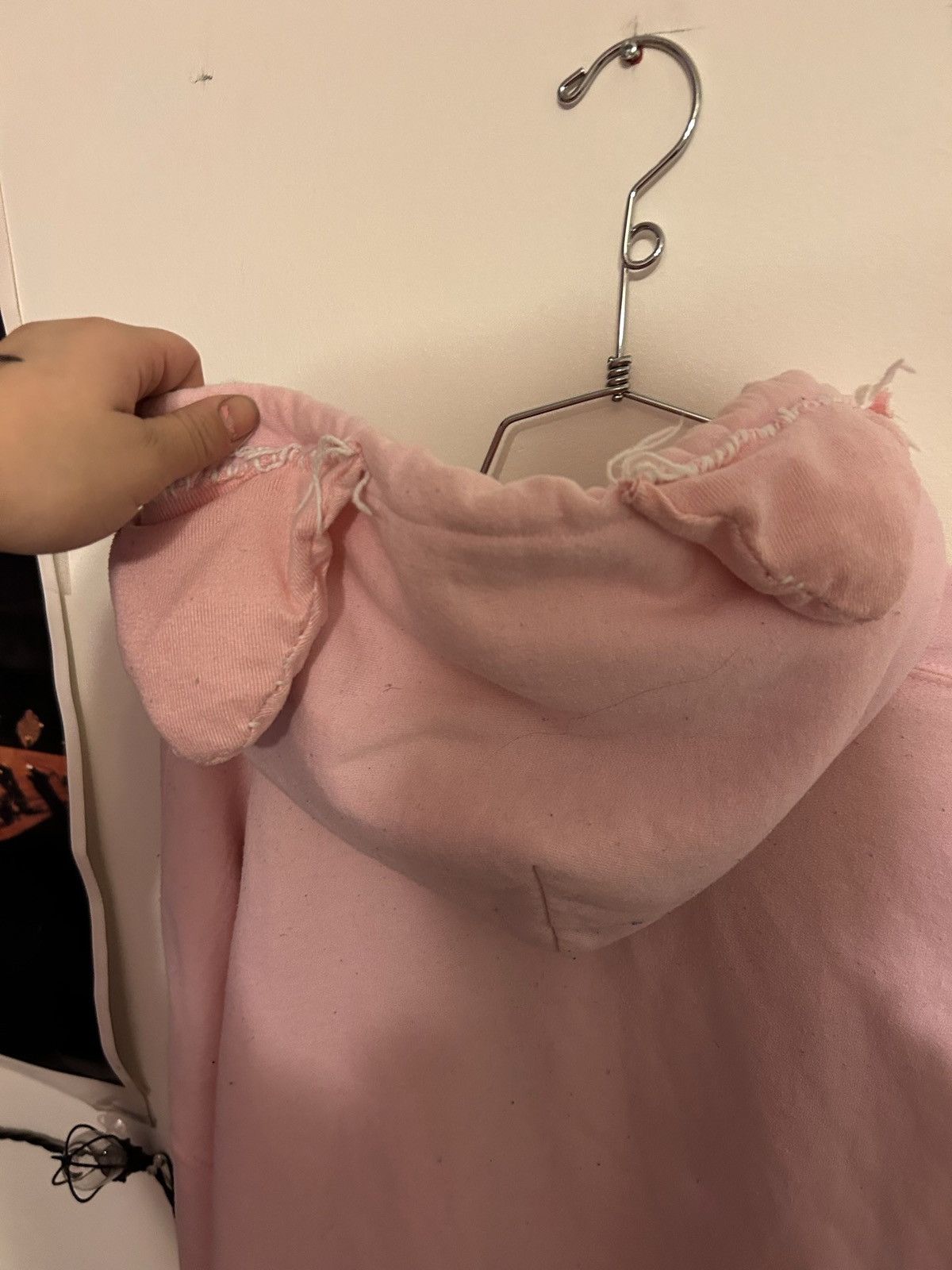 Other Oversized Hello kitty custom hoodie with kitty ears Size US XL / EU 56 / 4 - 3 Thumbnail