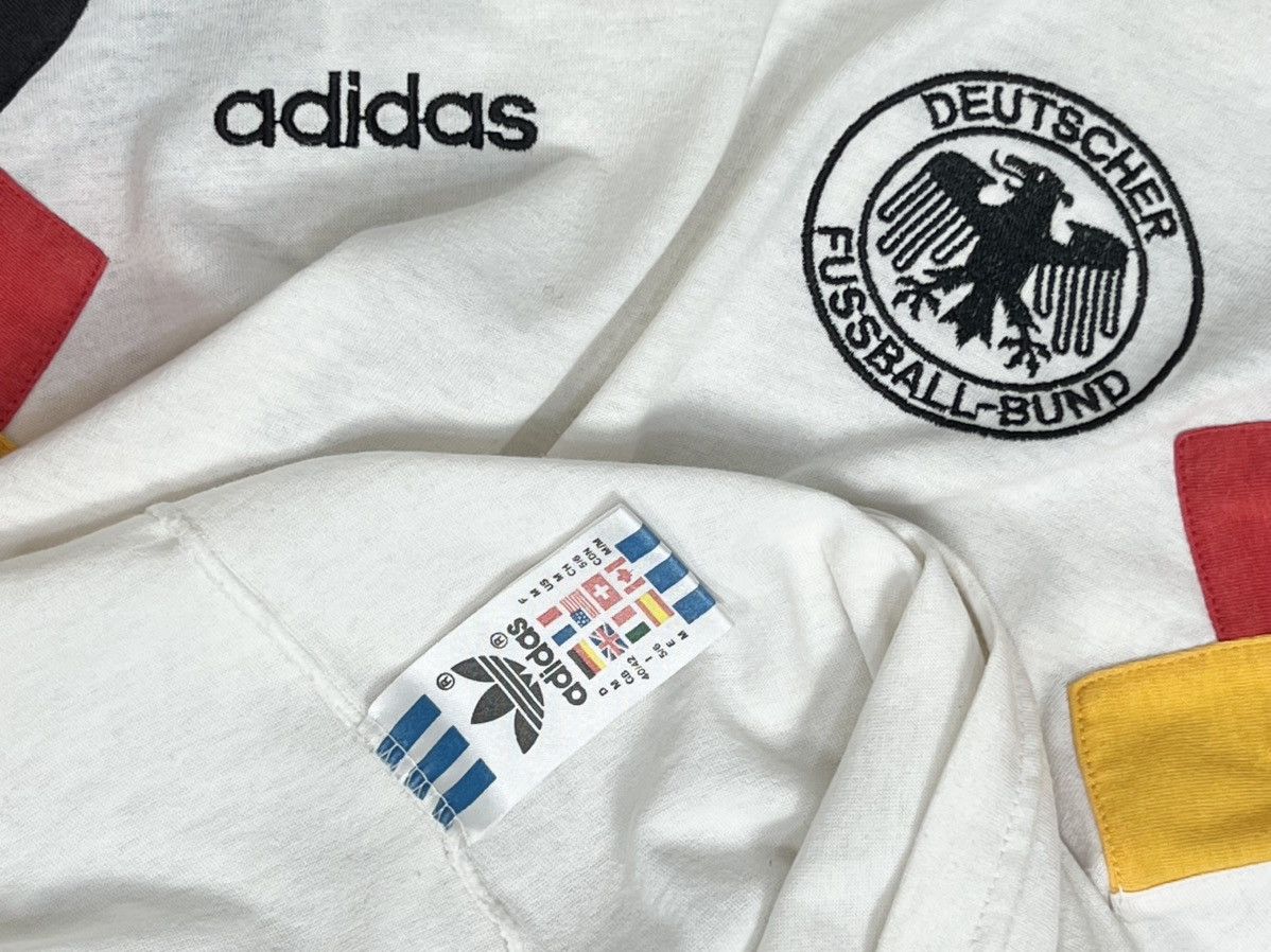 Adidas Vintage 90’s Adidas Soccer Germany Training Jersey Shirt Size US M / EU 48-50 / 2 - 10 Thumbnail