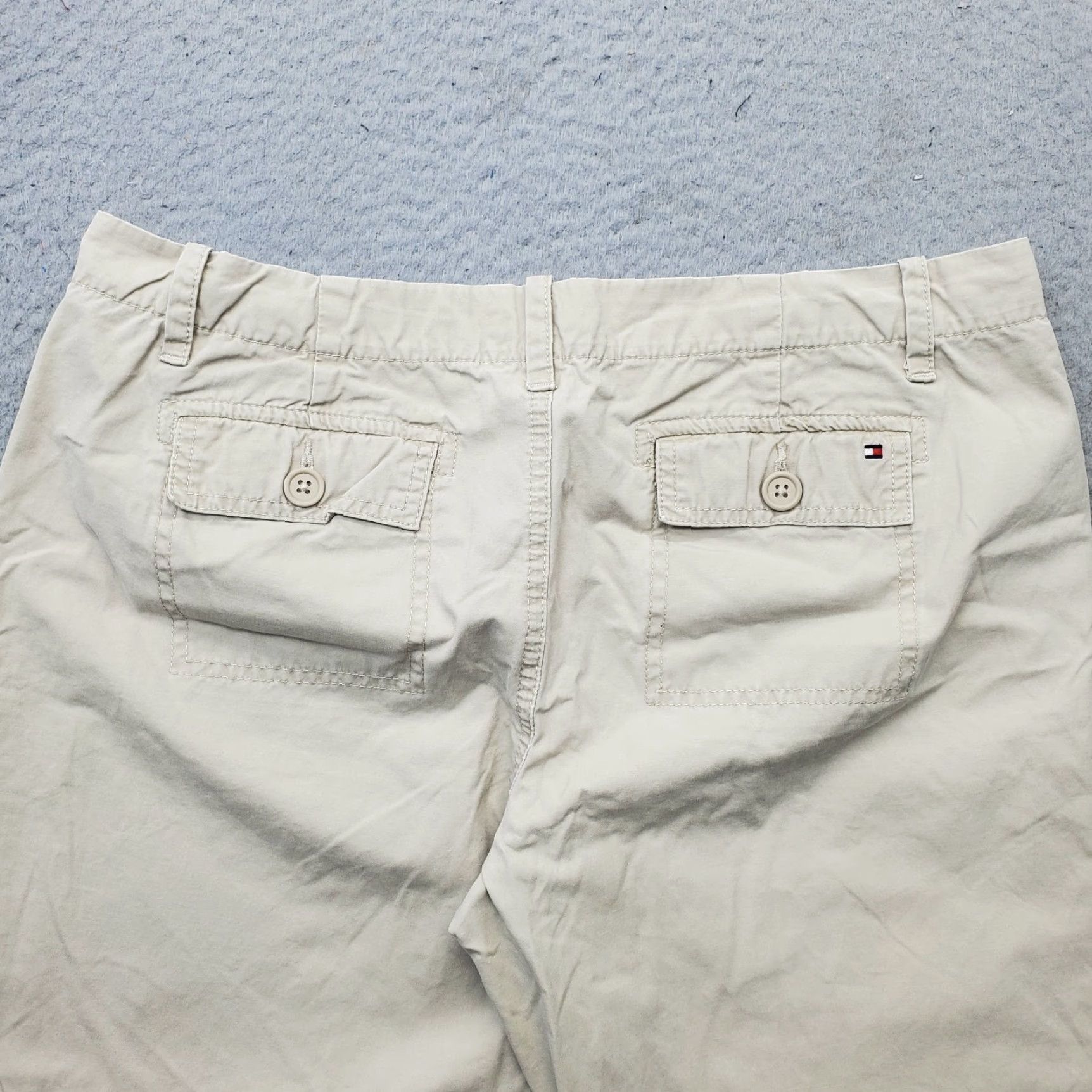 Tommy Hilfiger Tommy Hilfiger Workwear Pants Womens 10 Tan Classic Slash Pockets Straight Leg Size 32" / US 10 / IT 46 - 3 Thumbnail