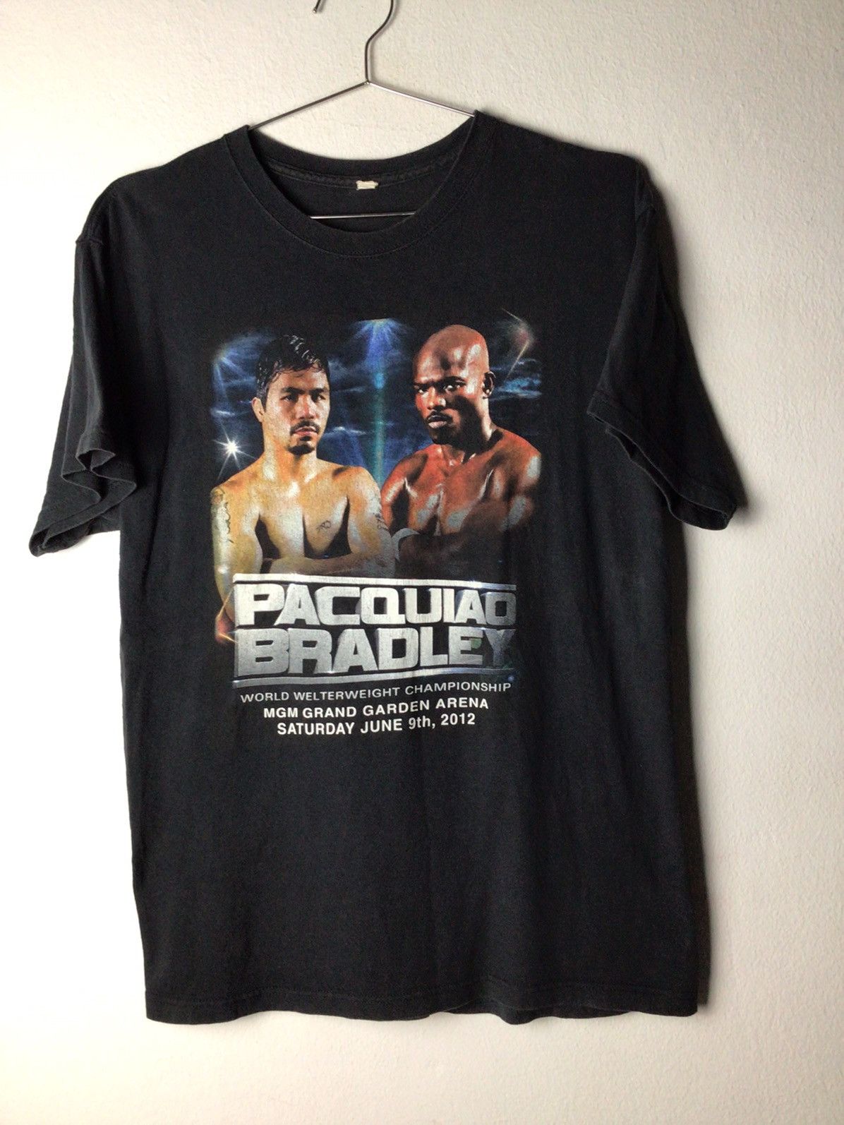 Rap Tees × Vintage Pacquiao VS Bradley 2012 Size US L / EU 52-54 / 3 - 2 Thumbnail