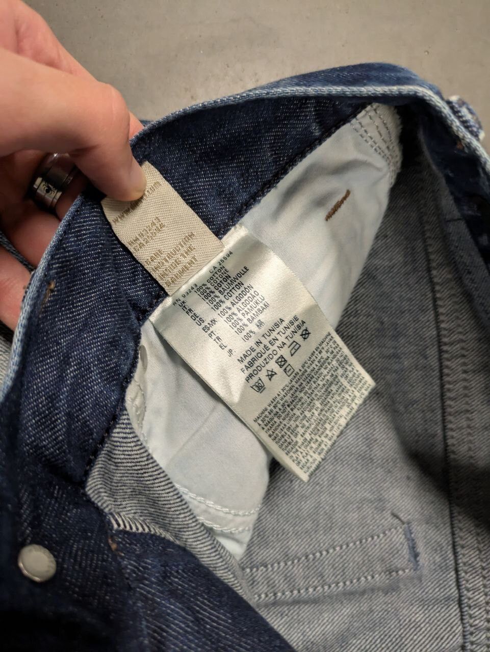 Diesel Diesel wide distressed denim pants Size US 29 - 8 Thumbnail