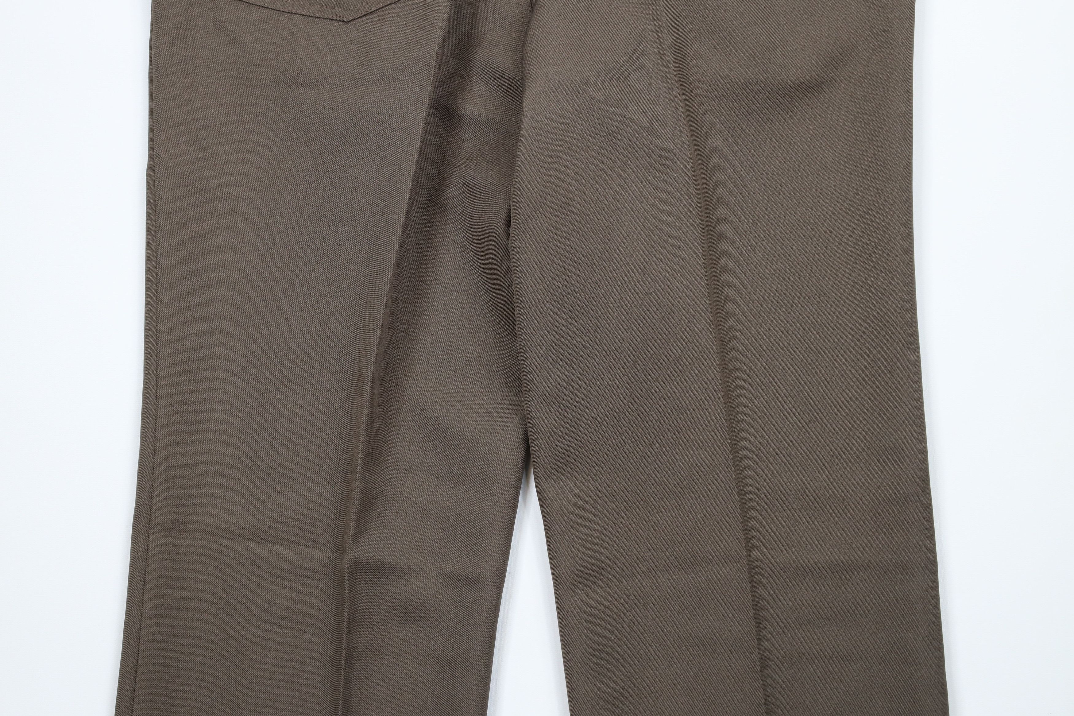 Vintage Vintage 90s Streetwear Flared Wide Leg Chino Pants Brown Size US 38 / EU 54 - 10 Thumbnail