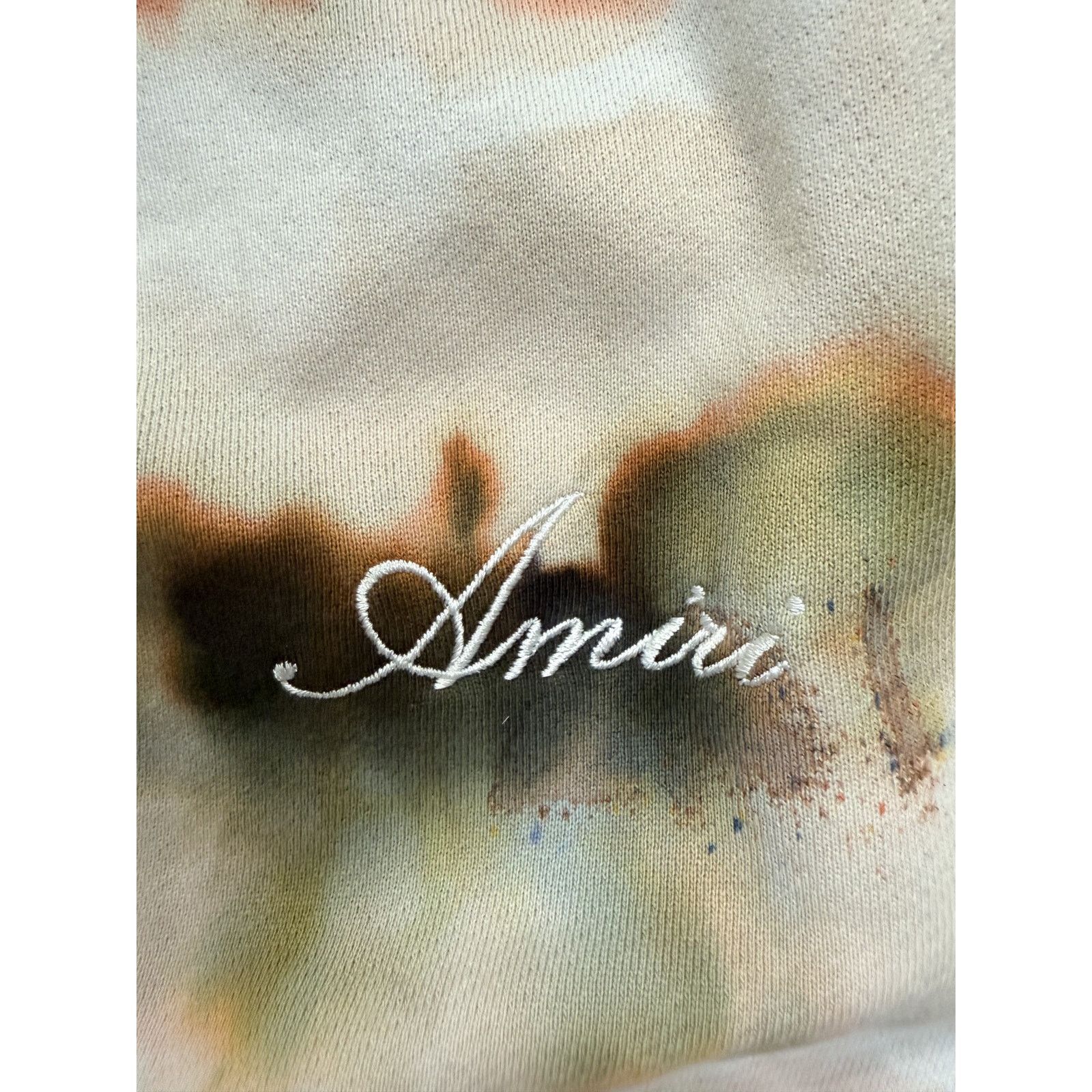 Amiri Amiri Sweats Orange Tie Dye Used Medium Size US 32 / EU 48 - 2 Thumbnail