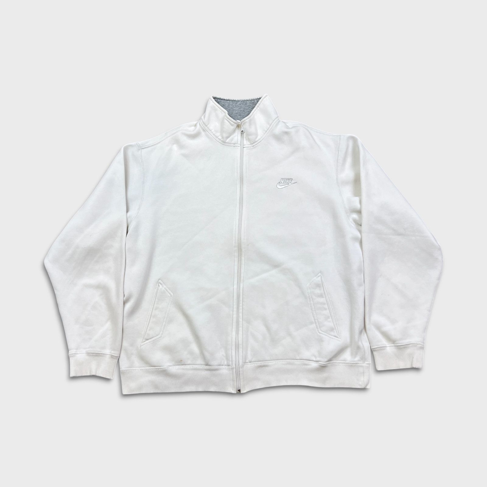 Nike × Vintage Nike Sportswear Sweatshirt 2XL Swoosh Full Zip Fleece Jacket Size US XXL / EU 58 / 5 - 1 Thumbnail