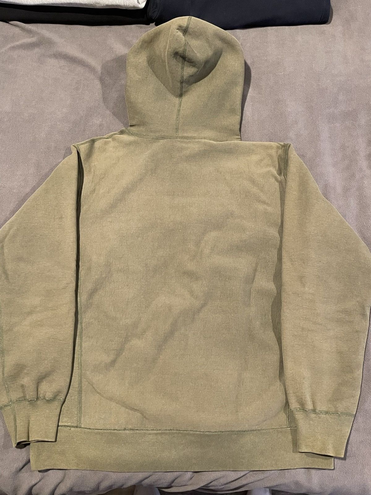 Supreme Supreme Olive Box Logo hoodie Size US XL / EU 56 / 4 - 10 Thumbnail
