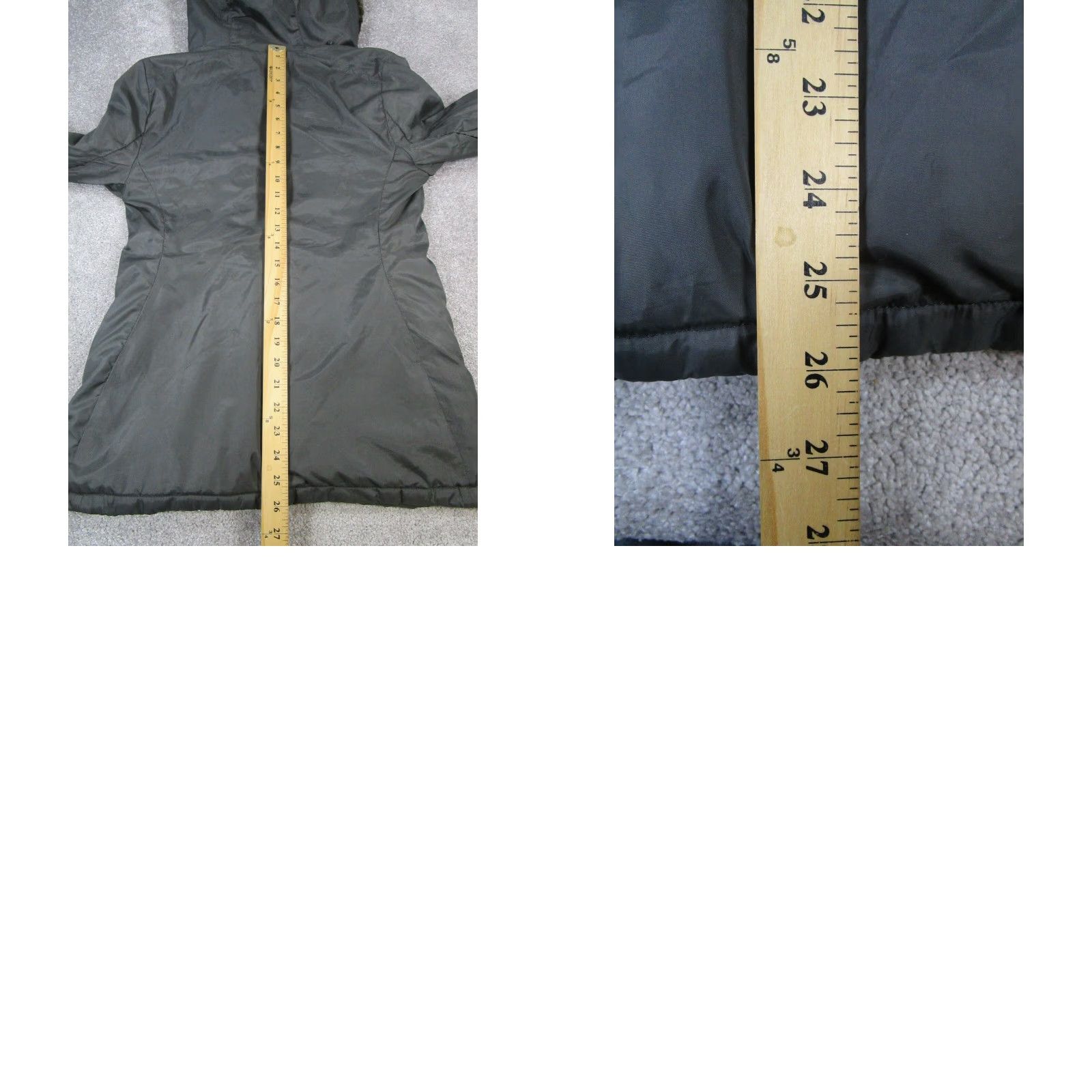 Abercrombie & Fitch VINTAGE Abercrombie & Fitch Parka Jacket Mens XS Gray Insulated Open Front 90s Style Mens Size US XS / EU 42 / 0 - 8 Thumbnail