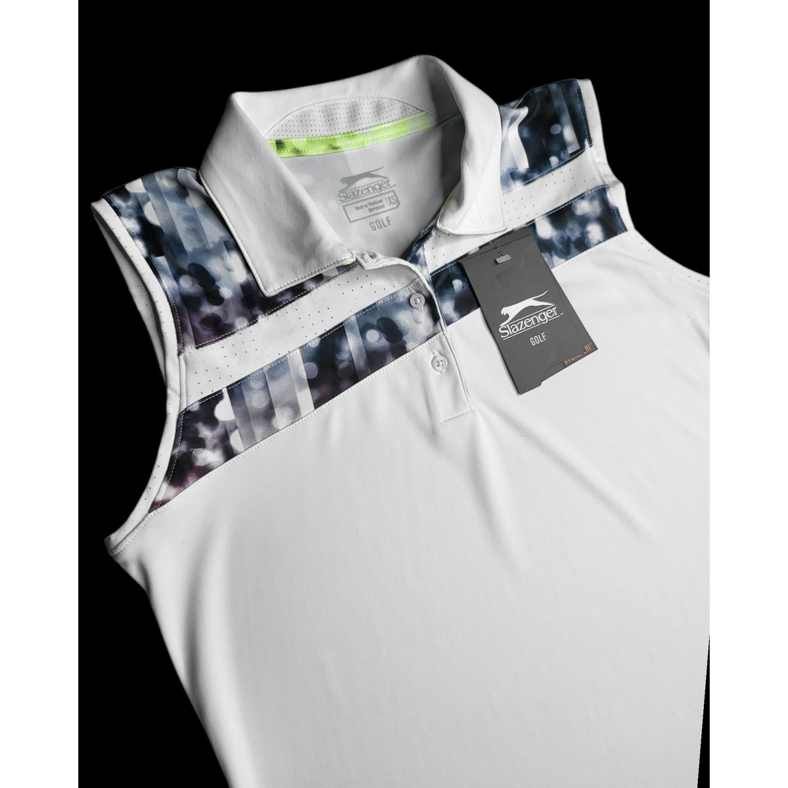 Other NWT SLAZENGER Sleeveless White Golf Pickleball Tennis Polo Size XS / US 0-2 / IT 36-38 - 6 Thumbnail