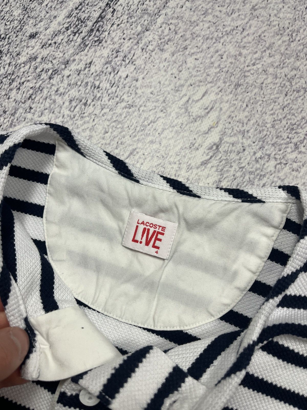 Lacoste × Other Lacoste Live Long Sleeve Striped Polo T-Shirt Size US S / EU 44-46 / 1 - 10 Thumbnail