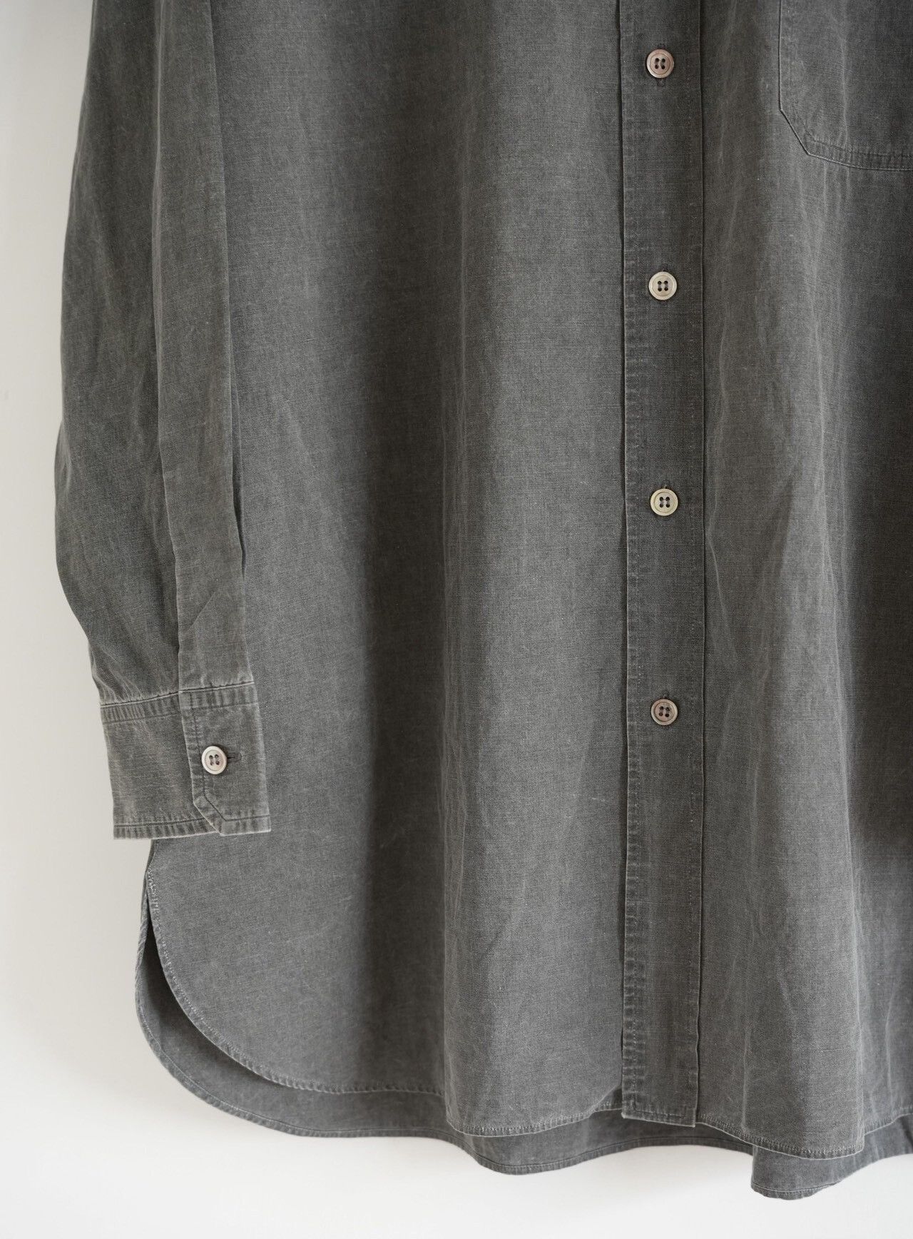 Yohji Yamamoto Yohji Yamamoto 90s Vintage Faded Shirt Size US L / EU 52-54 / 3 - 5 Thumbnail