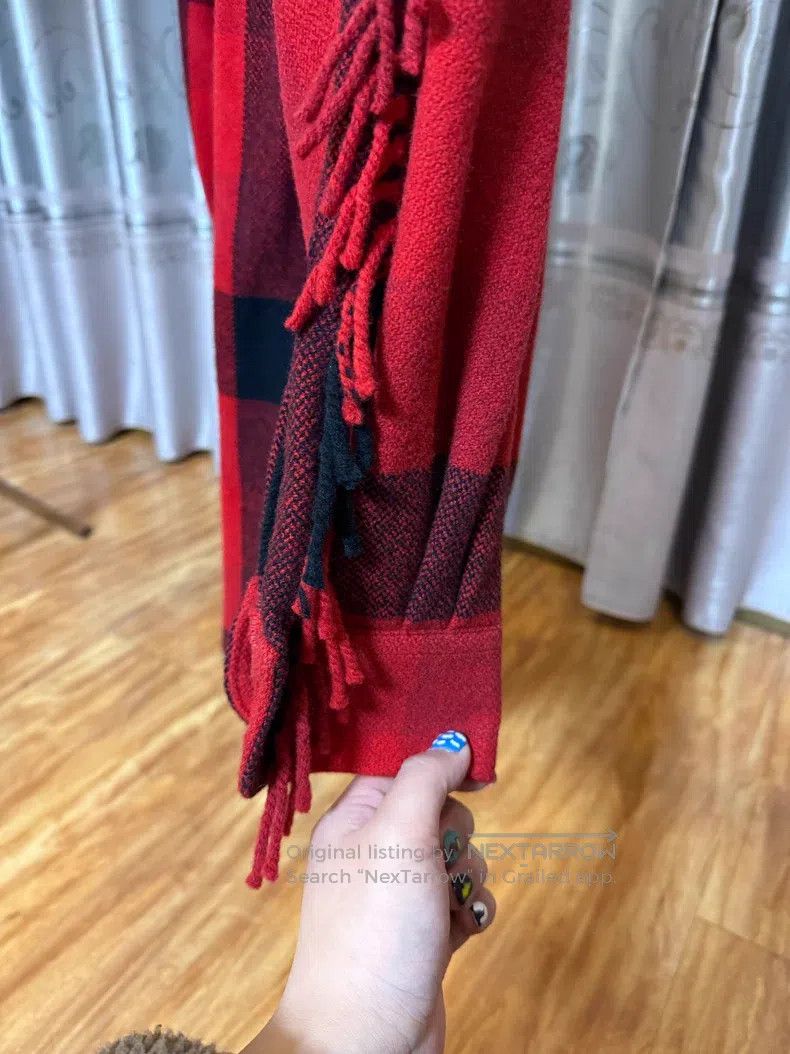 Vetements VETEMENTS Fringe Wool Shirt Size US XS / EU 42 / 0 - 3 Thumbnail