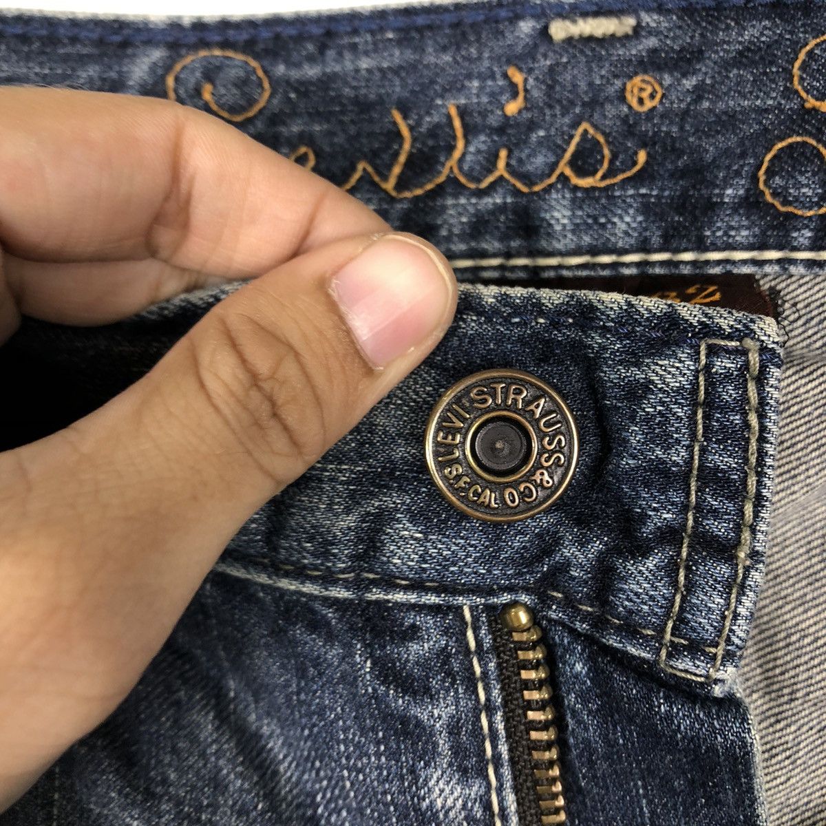 Levi's 🔥Vintage Distressed Denim Levi’s Lot 203 USA Size US 34 / EU 50 - 11 Thumbnail