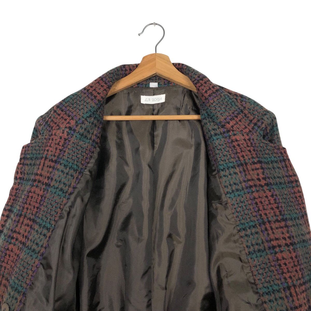 Japanese Brand × Vintage 📌Vintage Wool Bomber Jacket Native La Playa Issey Miyake Size US M / EU 48-50 / 2 - 15 Thumbnail