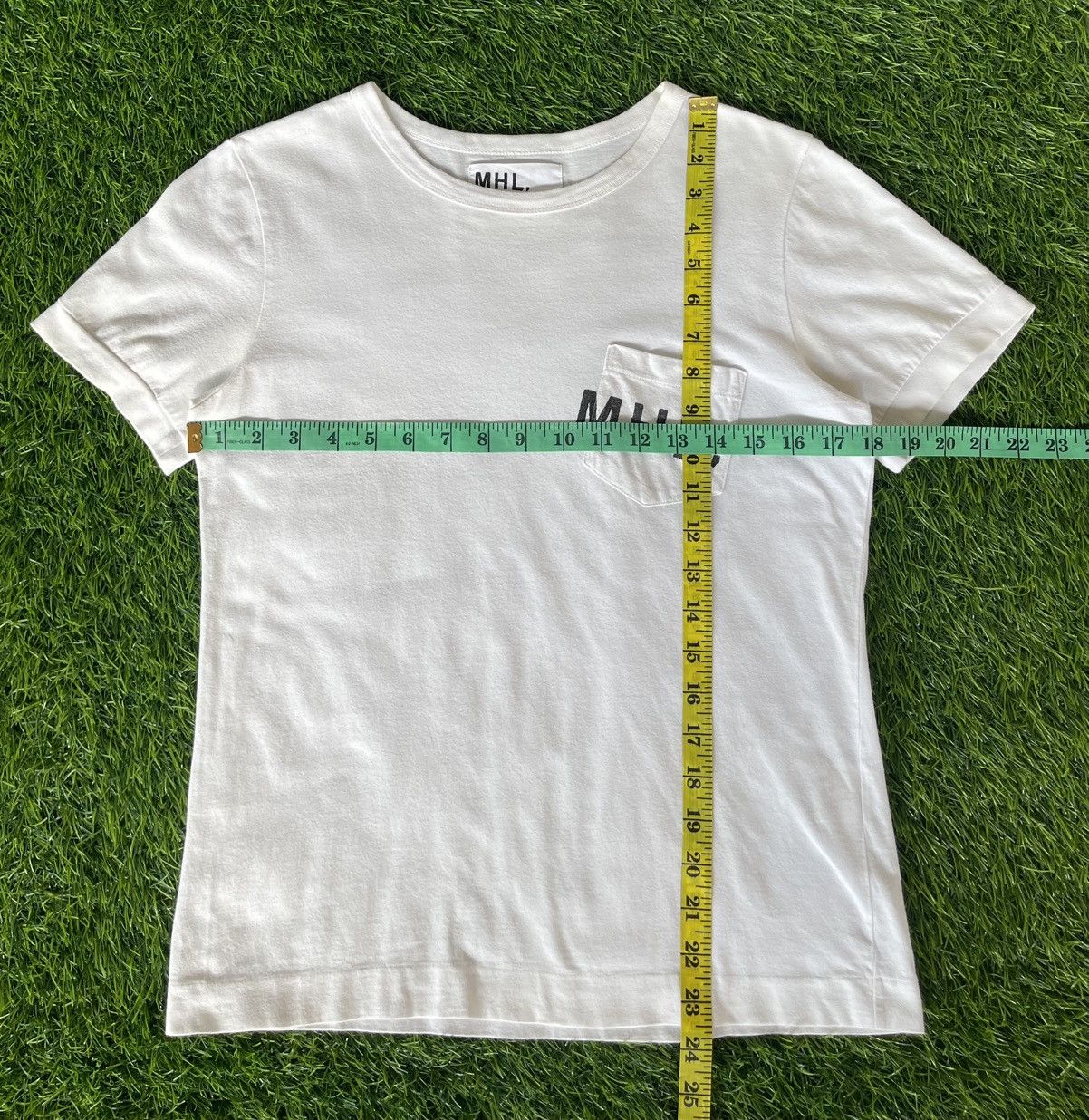 Margaret Howell Vintage’y2k🔥MARGARET HOWELL🔥Plain Pocket White Tshirt Size US M / EU 48-50 / 2 - 11 Thumbnail