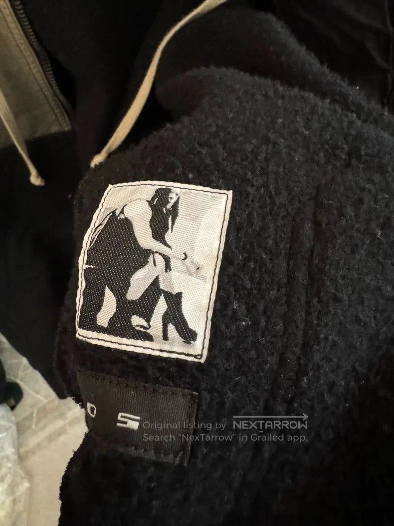 Rick Owens Rick Owens Color Blocked Fleece Hoodie. Size US S / EU 44-46 / 1 - 3 Thumbnail