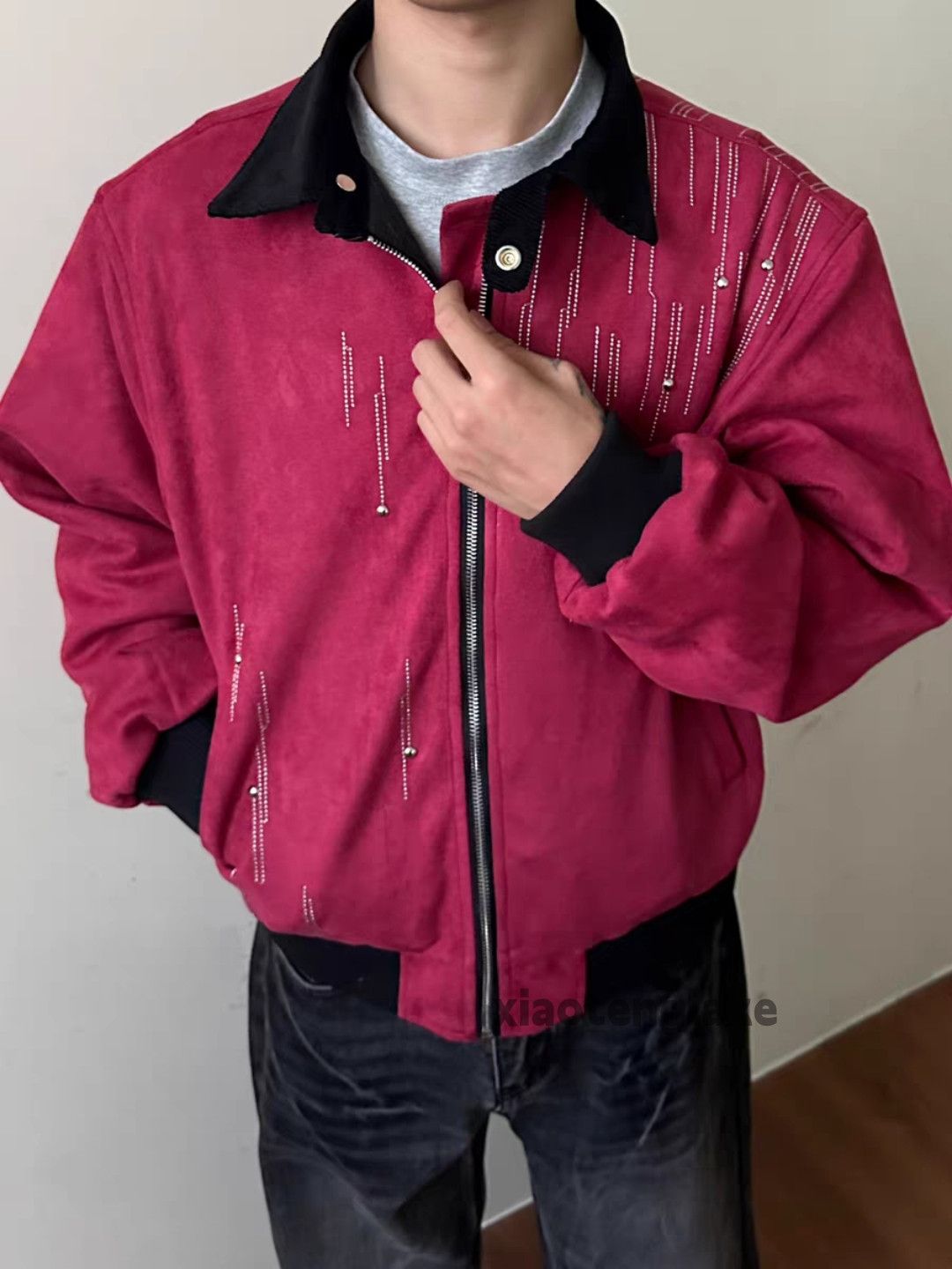Vintage Unisex utility loose sports skate hiphop bomber jacket Size US XL / EU 56 / 4 - 3 Thumbnail