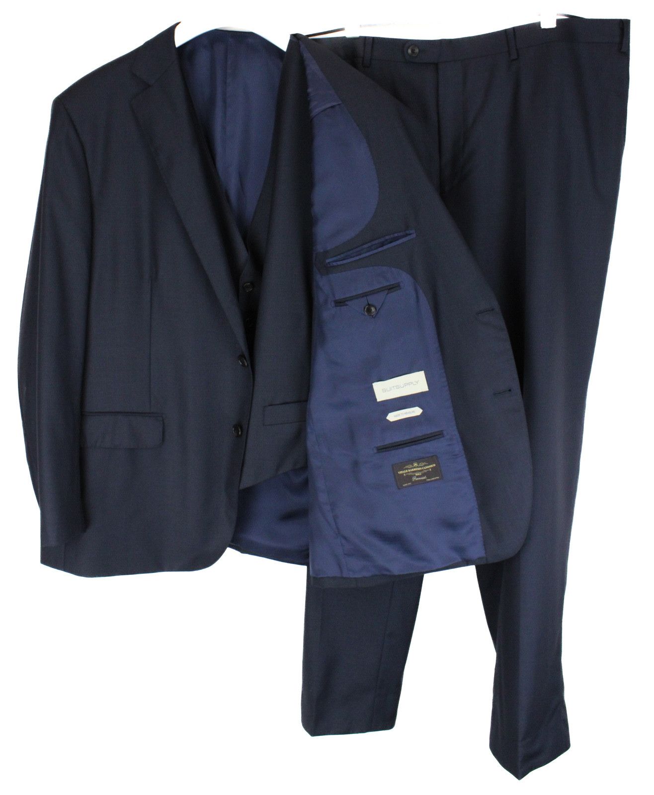 Suitsupply SUITSUPPLY Lazio Suit Men's UK 52S / UK 52 Wool 3 In 1 Size 52R - 1 Thumbnail