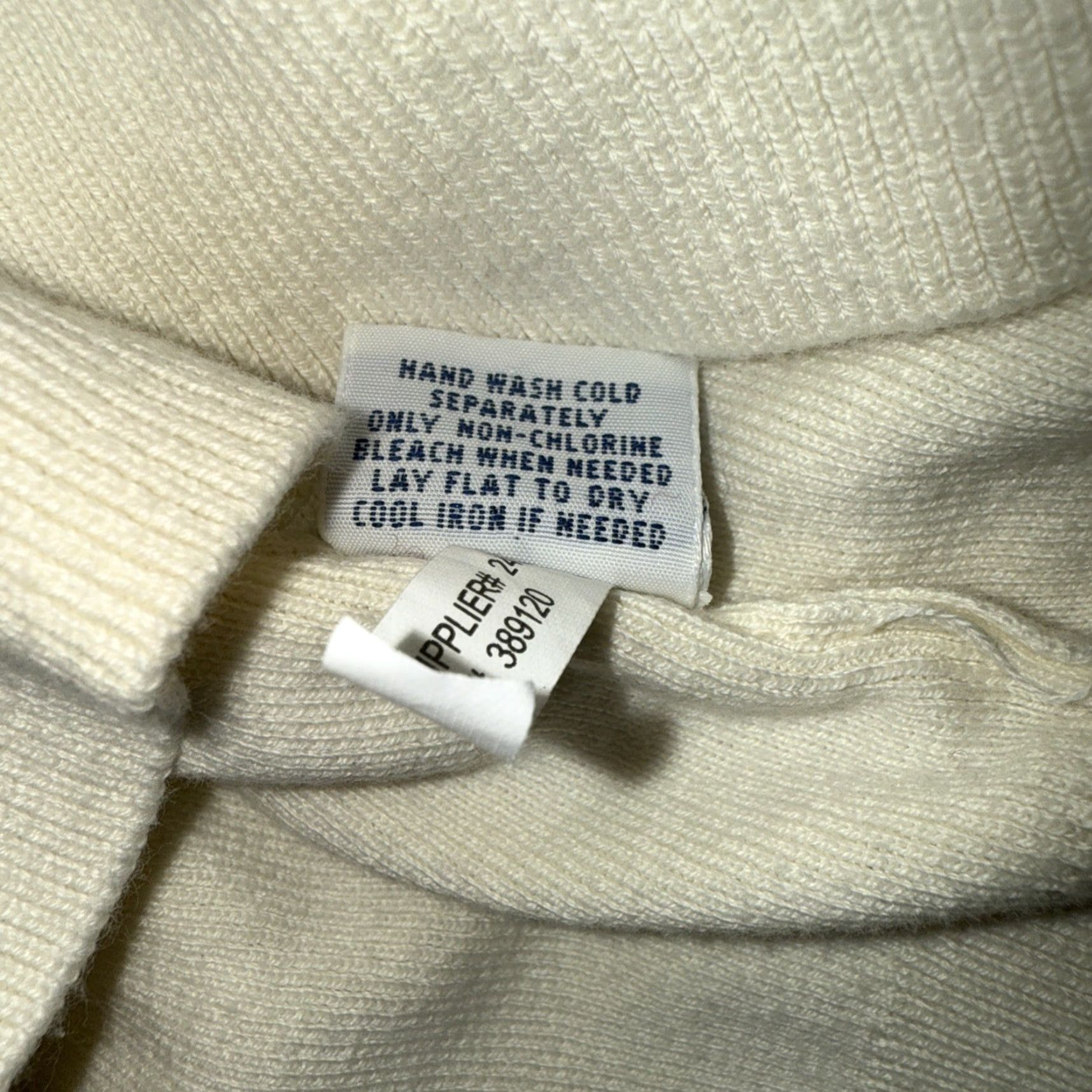 Ralph Lauren Polo Ralph Lauren Sweater Vest Sleeveless Ivory 100% Pima Cotton XL Men V-Neck Knit Casual Business Golf Size US XL / EU 56 / 4 - 6 Thumbnail