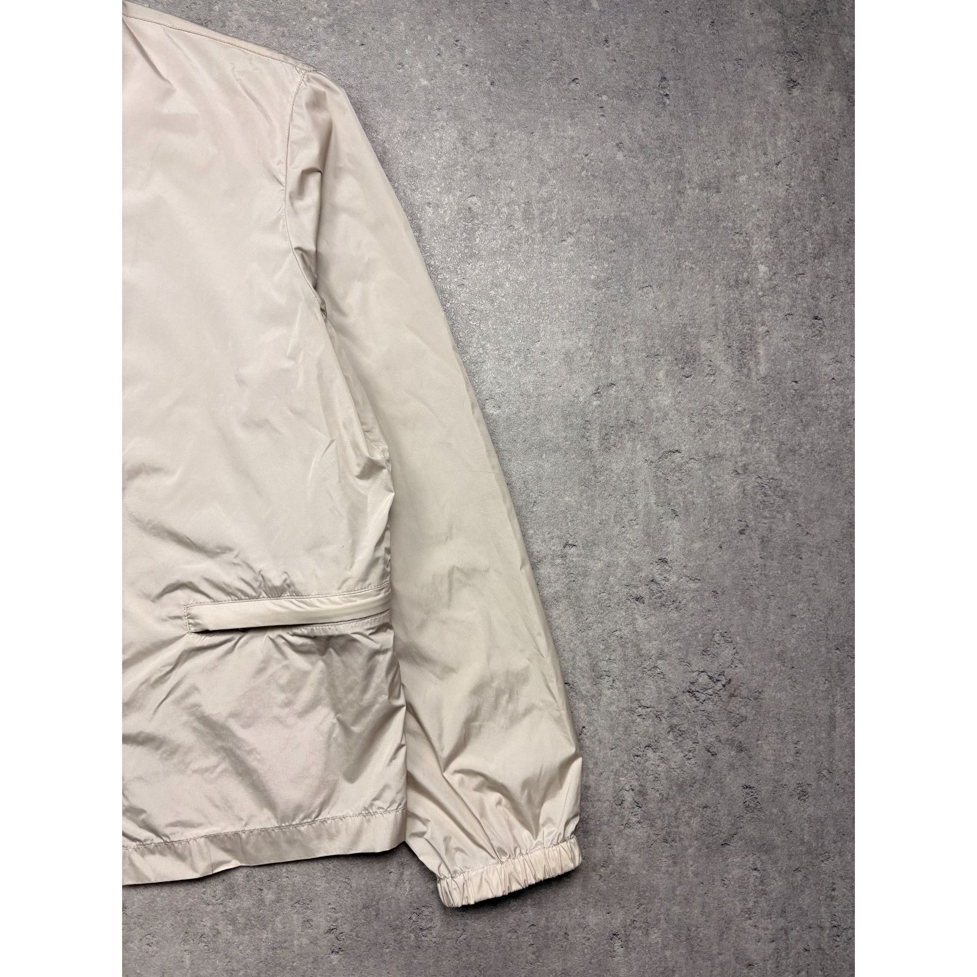 Prada Authentic PRADA Milano Vintage Nylon Women Jacket Beige - Si Size S / US 4 / IT 40 - 4 Thumbnail