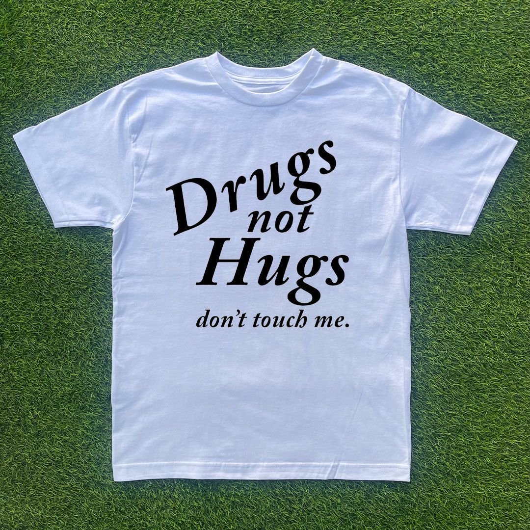 Other DRUGS NOT HUGS "DON'T TOUCH ME" TSHIRT Size US S / EU 44-46 / 1 - 1 Preview