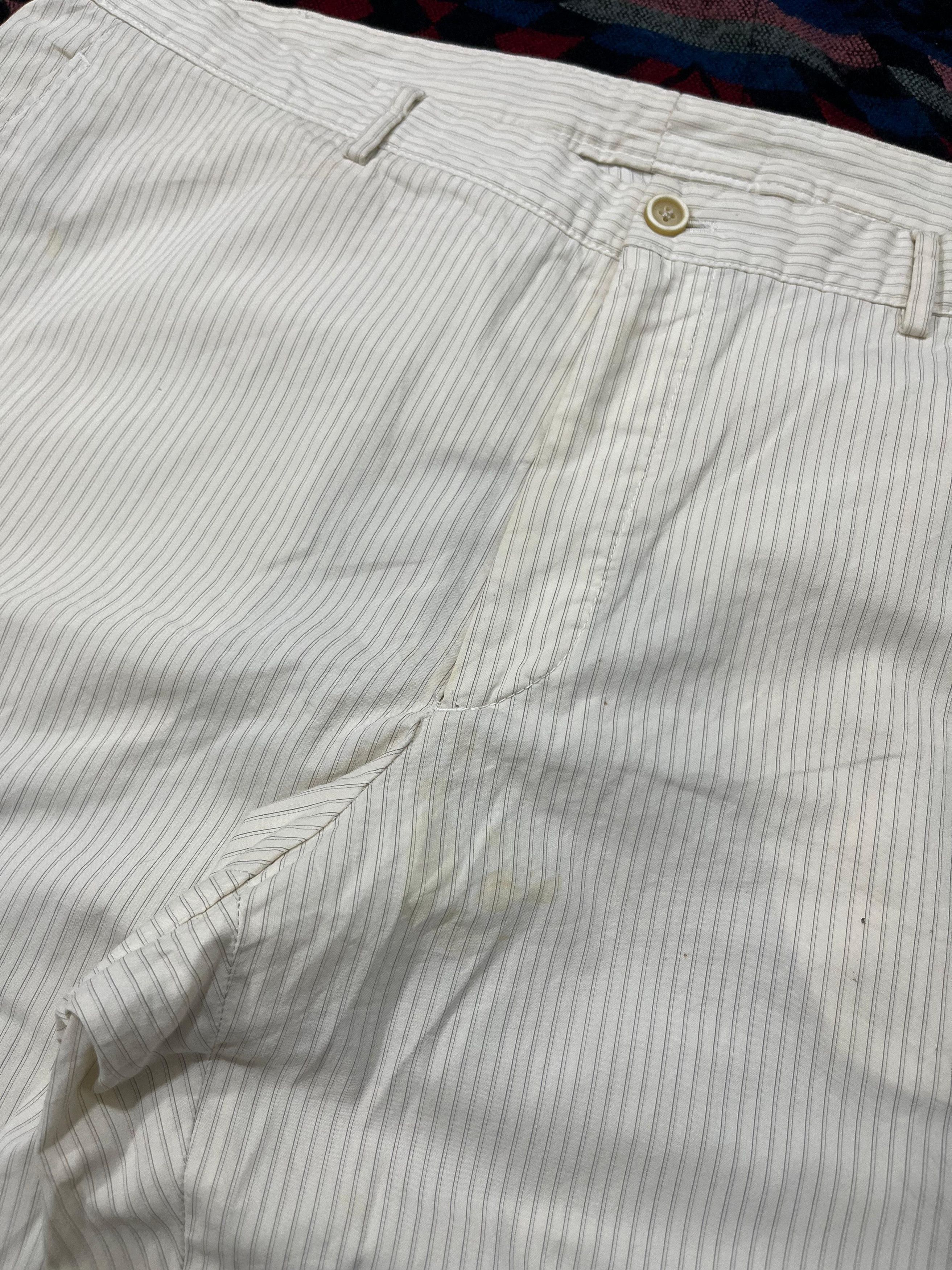 Prada Vintage Prada Cotton Stripe Pants Size US 38 / EU 54 - 4 Thumbnail