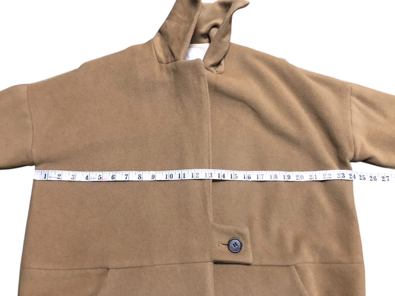 Japanese Brand Inconnue Wool Over Coat Nice Design Size M / US 6-8 / IT 42-44 - 16 Thumbnail