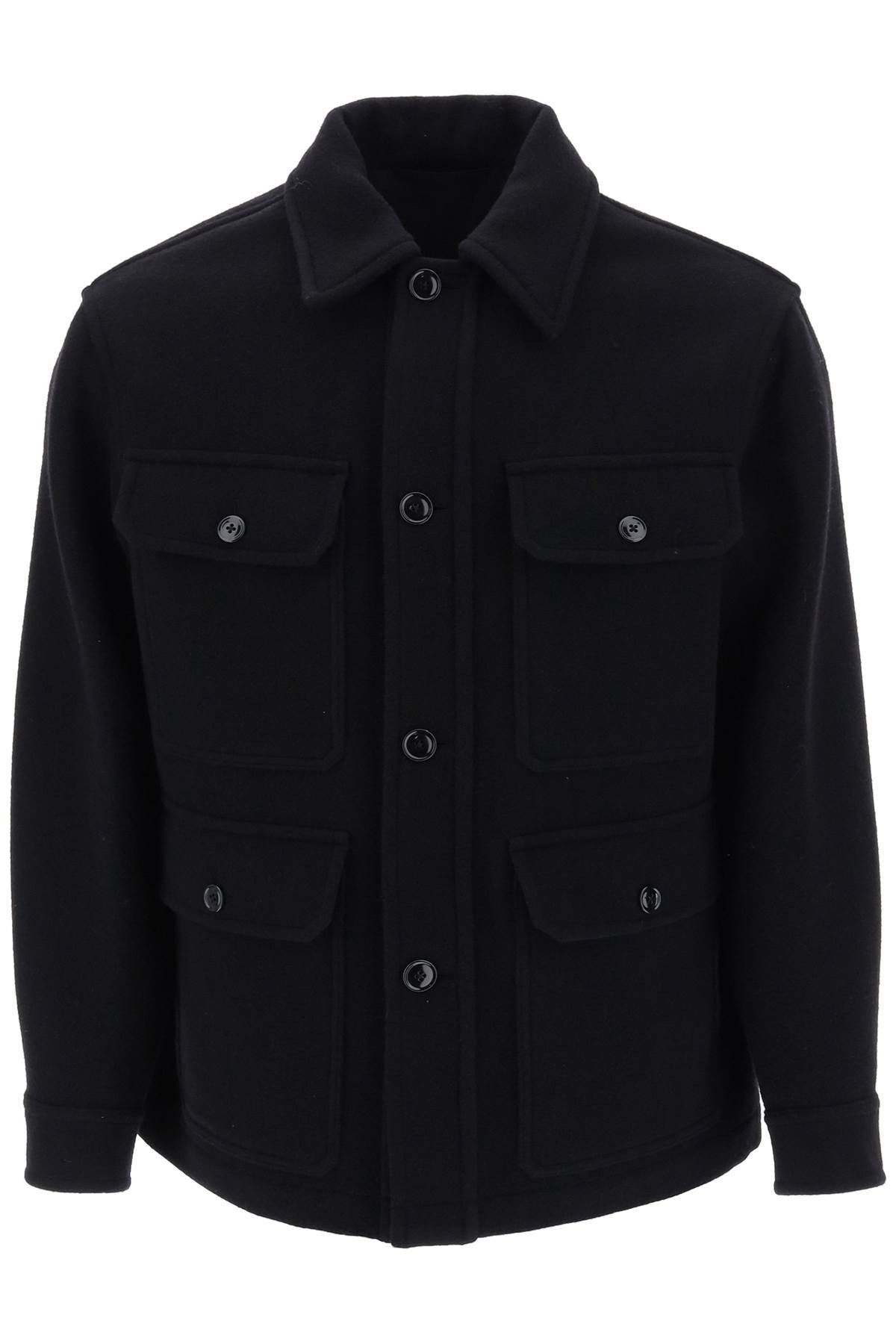 [ありん]lemaire wool blend zip jacket 50 Lemaire Lambswool Blend Uniqlo Knitted Zip Up Jacket Size