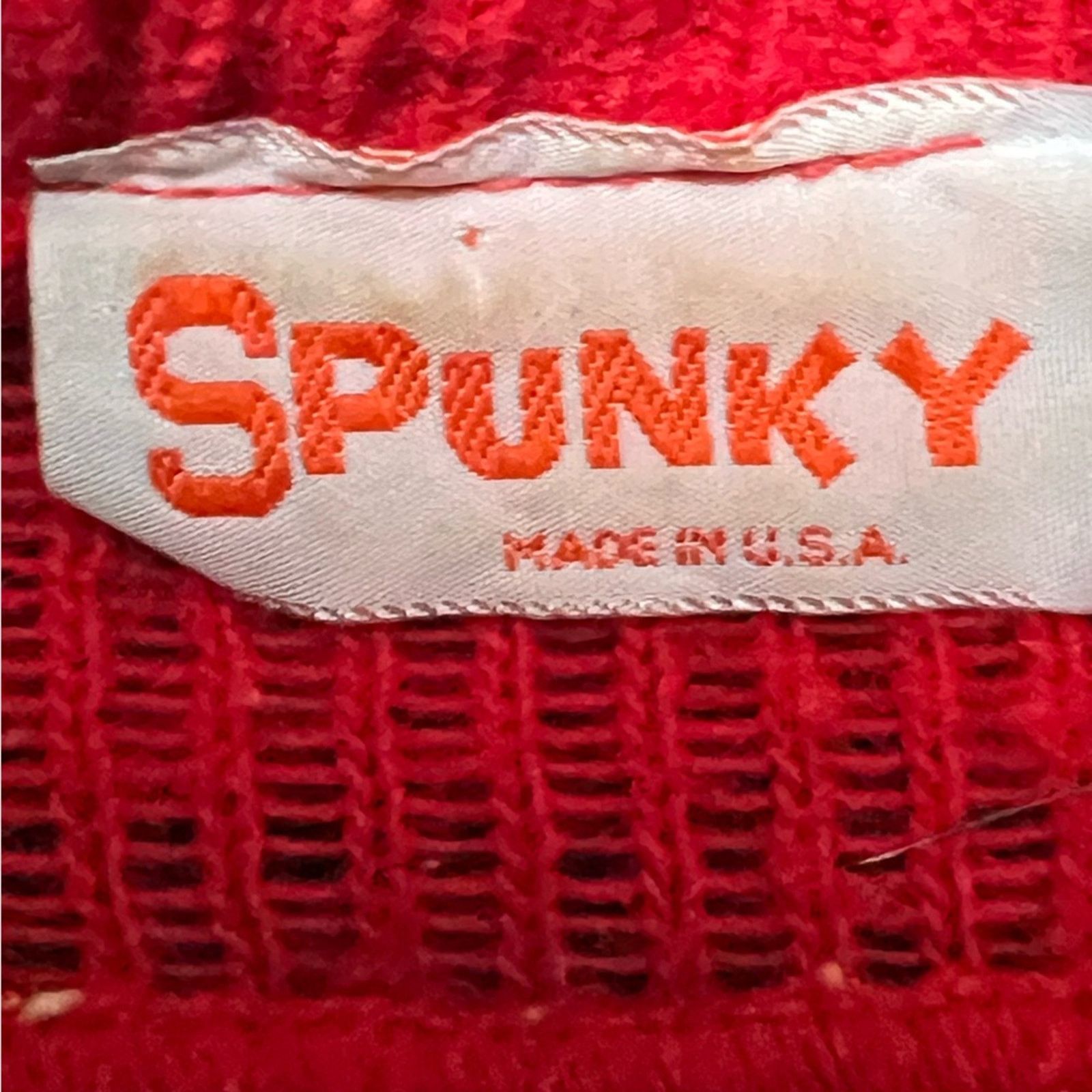 Vintage SPUNKY 80s Vintage Novelty Christmas Cat Lady Chunky Sweater Size L / US 10 / IT 46 - 4 Thumbnail