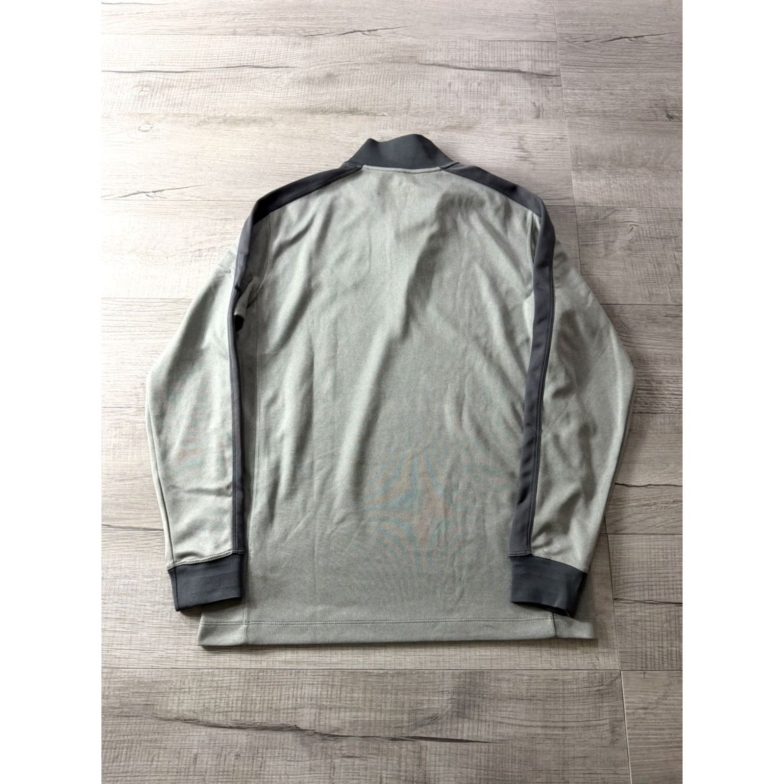 Nike Nike Dri Fit Mens 1/4 Zip Pullover Long Sleeve Mock Neck 1/4 Zip Sweatshirt Gray Size M Adult Mens Vineyard? Size US M / EU 48-50 / 2 - 3 Thumbnail