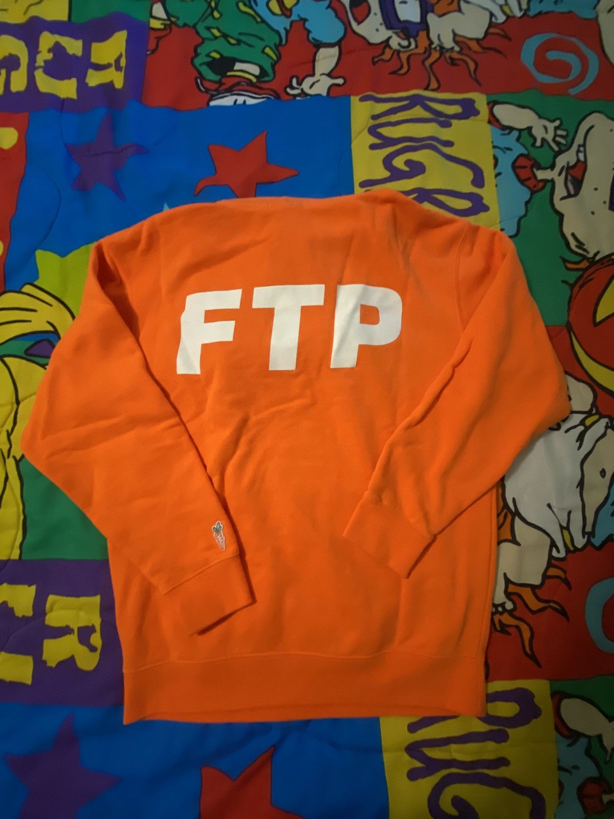 Carrots by Anwar Carrots × Fuck The Population FTP Carrots Orange Pullover Hoodie Size US M / EU 48-50 / 2 - 3 Thumbnail